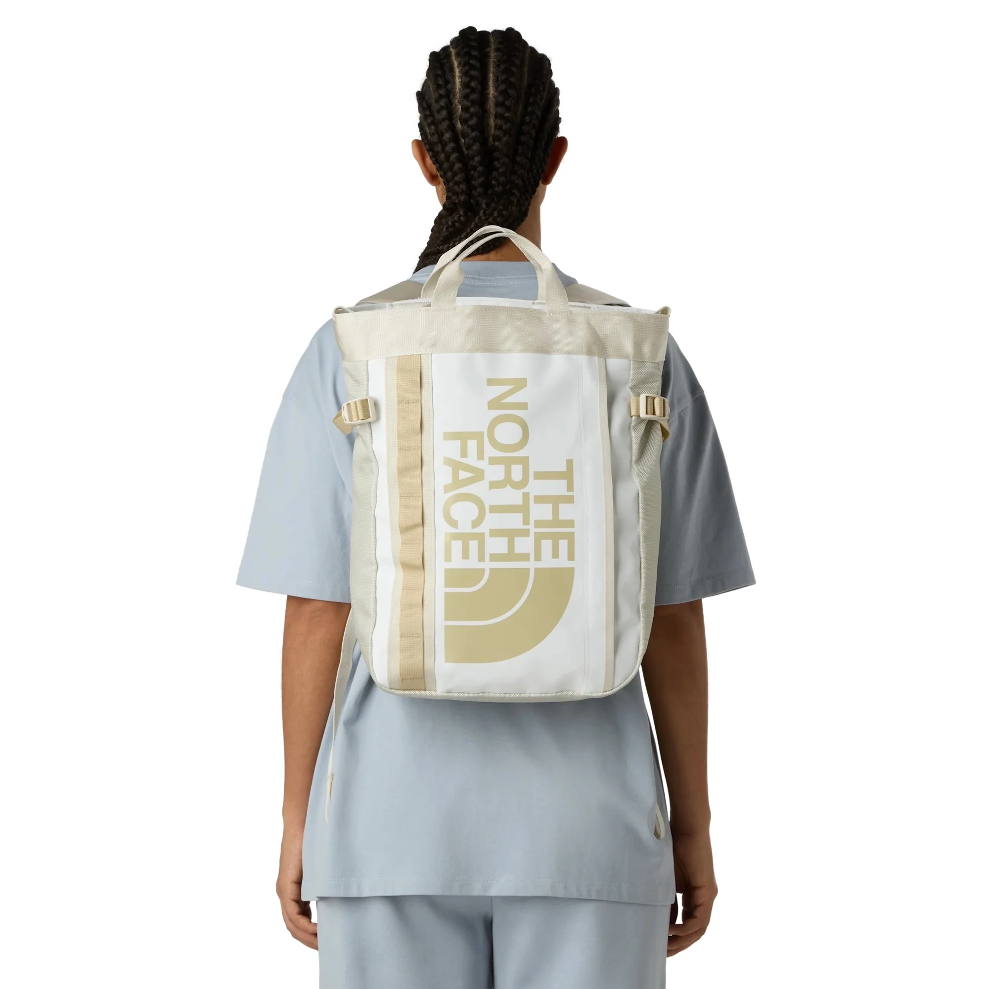 The North Face Base Camp Tote Pack - Umhängetasche/Rucksack 14" 41 cm (white ash/calacatta/pal) - Image 5