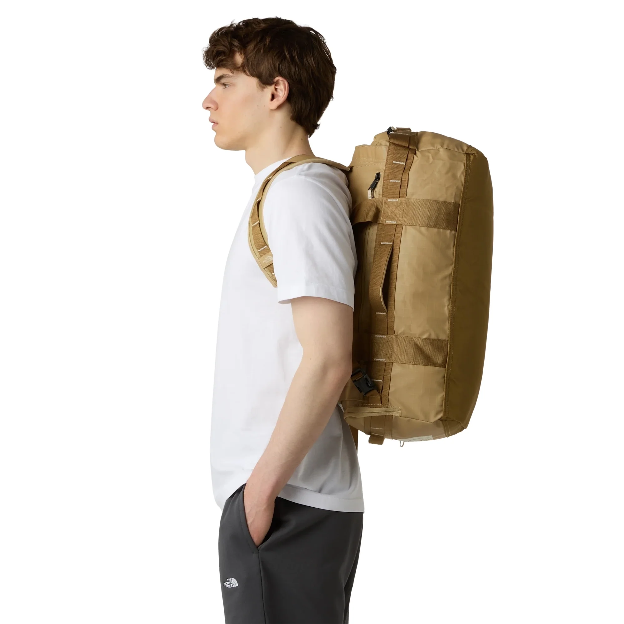 The North Face Base Camp Voyager Duffel 42 - Reisetasche/Rucksack 58 cm (khaki stone/utility bro) - Image 7