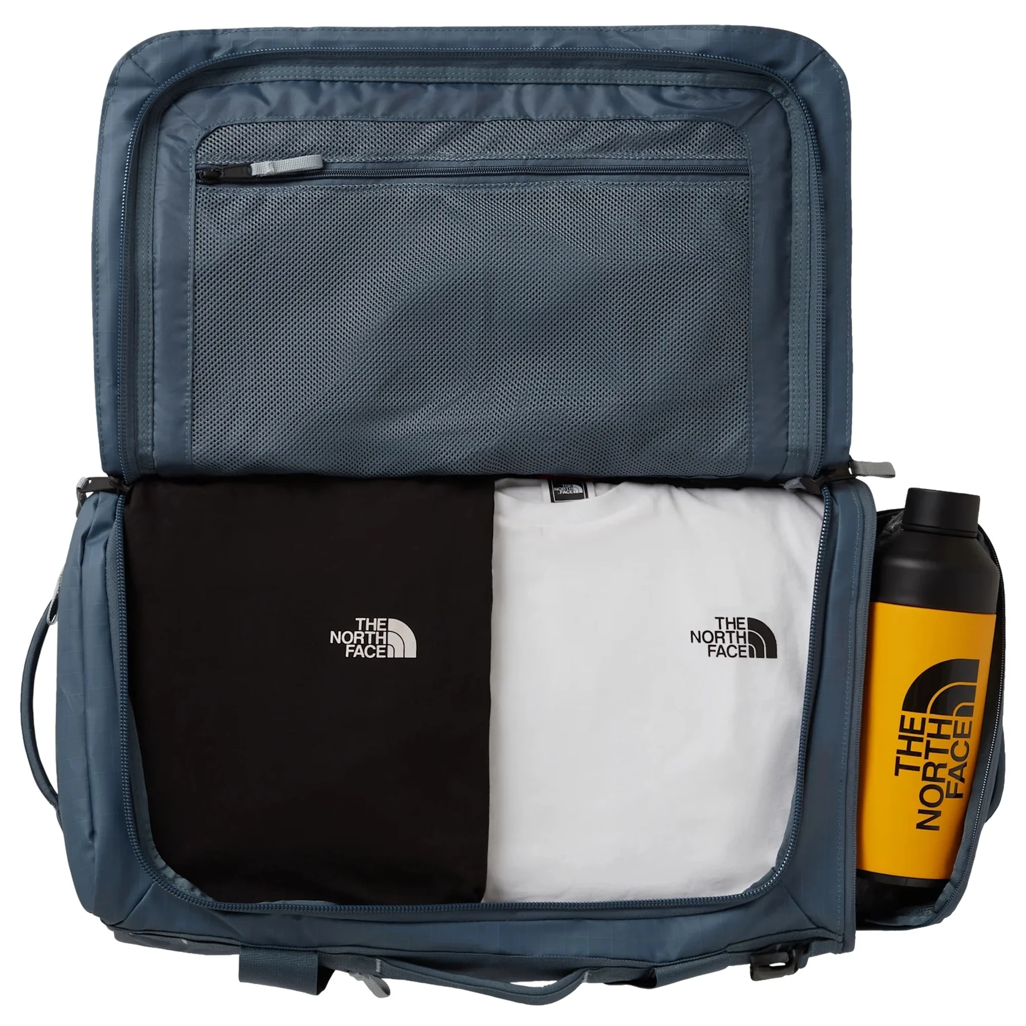 The North Face Base Camp Voyager Duffel 42L - Reisetasche/Rucksack 58.5 cm (granite grey/frost grey) - Image 4