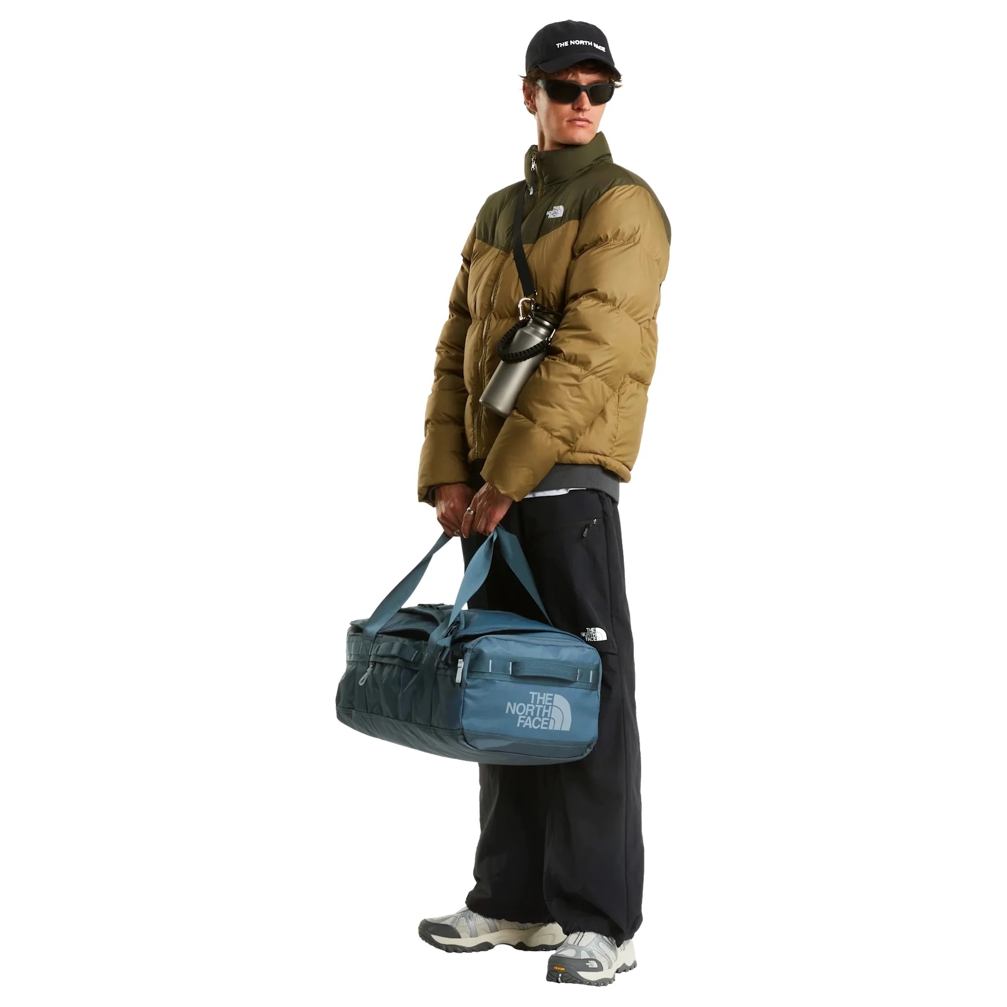 The North Face Base Camp Voyager Duffel 42L - Reisetasche/Rucksack 58.5 cm (granite grey/frost grey) - Image 8