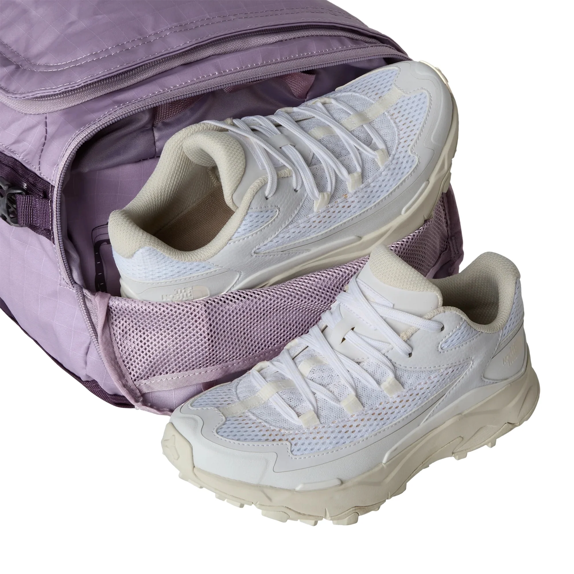 The North Face Base Camp Voyager Duffel - Reisetasche/Rucksack S 57.6 cm (transcendent grey/endle, S) - Image 5