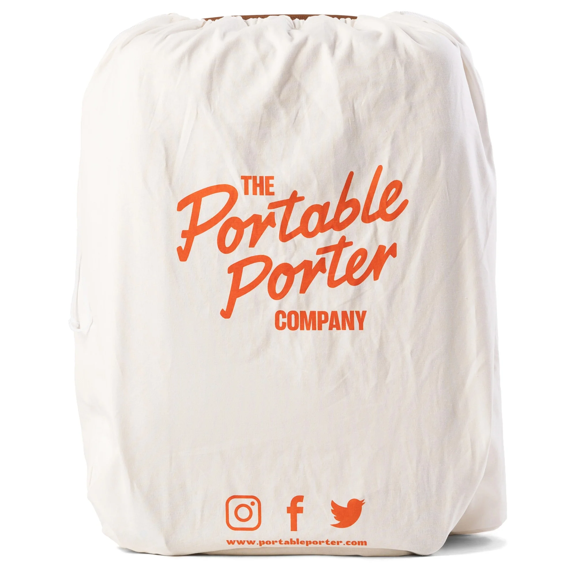 The Portable Porter Company Carry On - 4-Rollen-Kabinentrolley 56 cm (warm sand) - Image 8