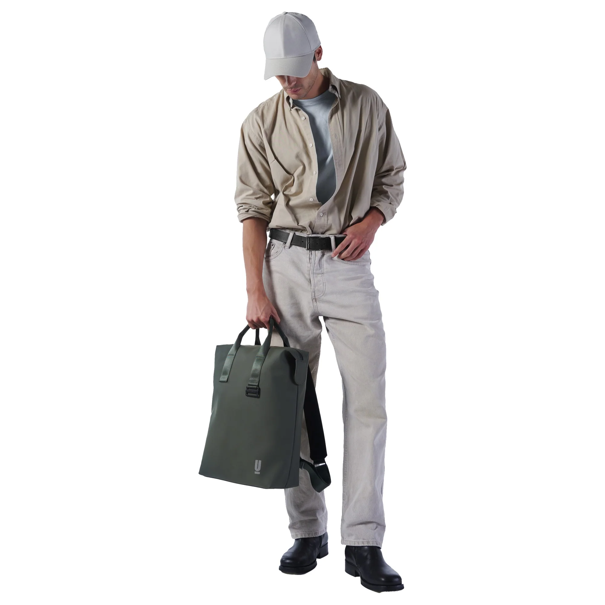 The Urban Society Combo - Rucksack 13" 42 cm (grün) - Image 10