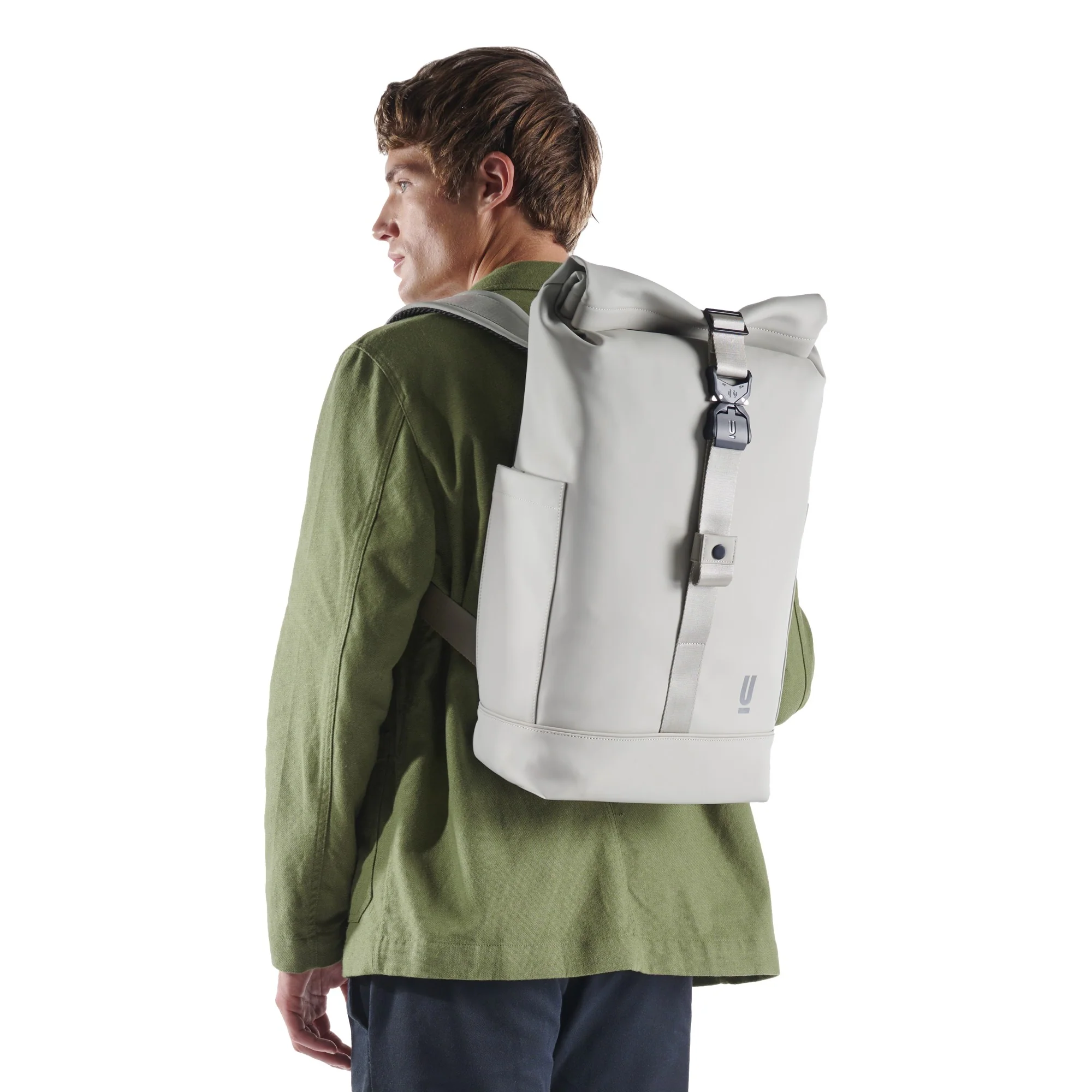 The Urban Society Rolltop - Rucksack 13" 62 cm (neutral grey) - Image 8
