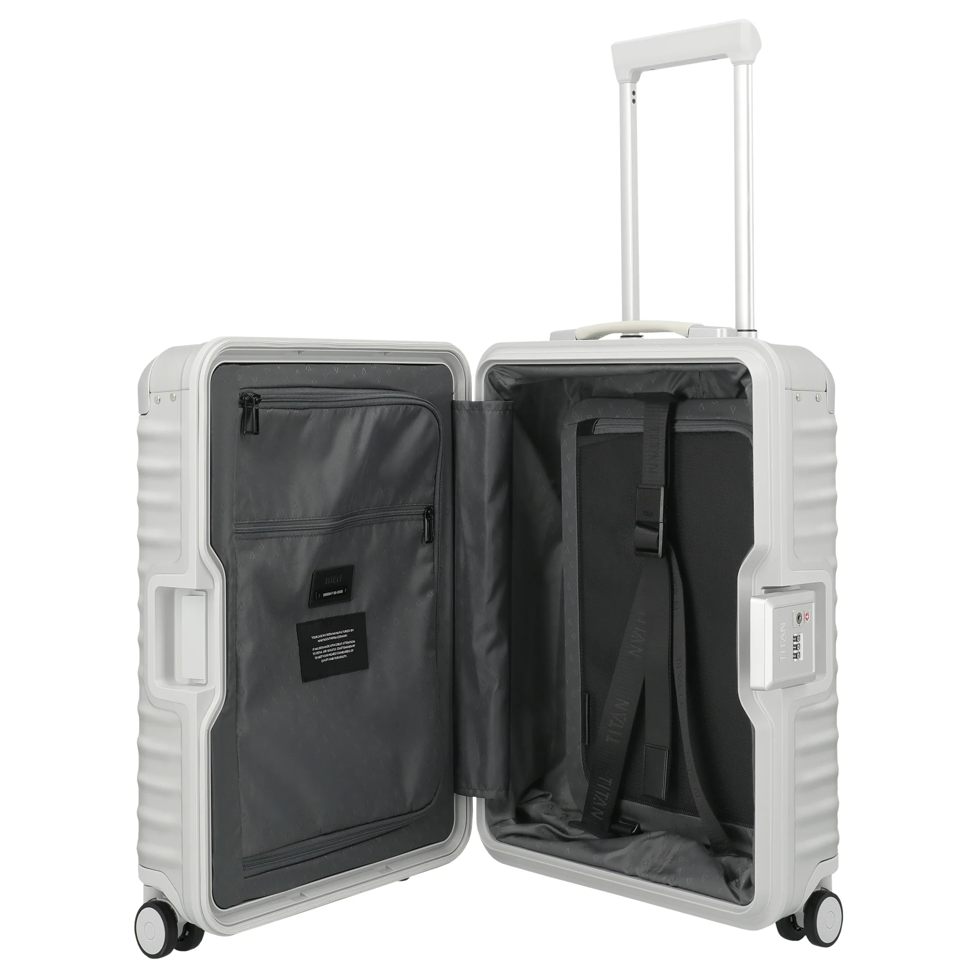 TITAN ETERNITY -4-Rollen-Kabinentrolley 55 cm (silver) - Image 7
