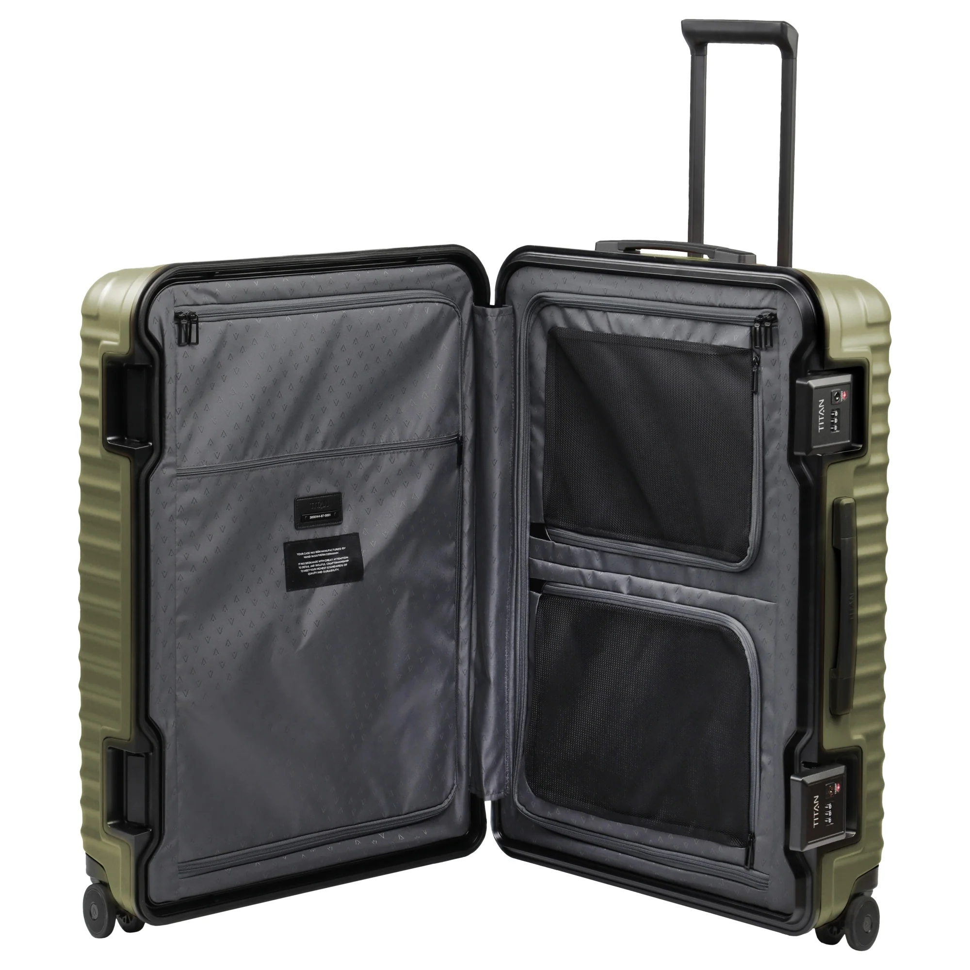 TITAN OVERSEAS - 4-Rollen-Trolley 75 cm (forest green) - Image 6