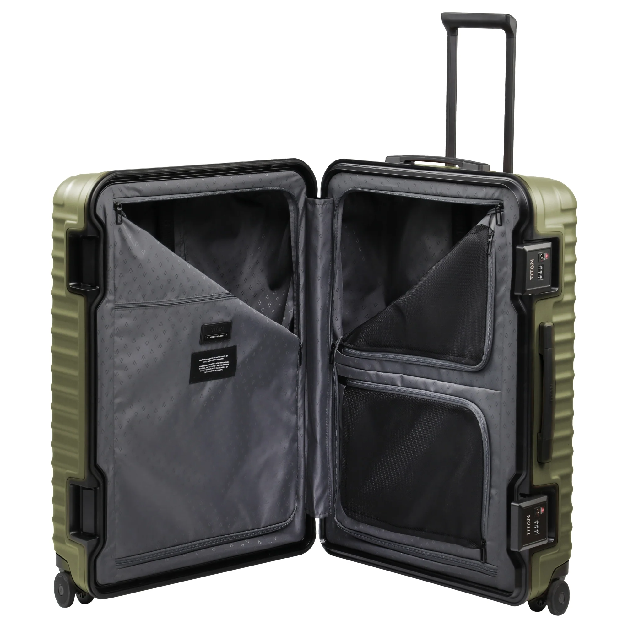 TITAN OVERSEAS - 4-Rollen-Trolley 75 cm (forest green) - Image 7