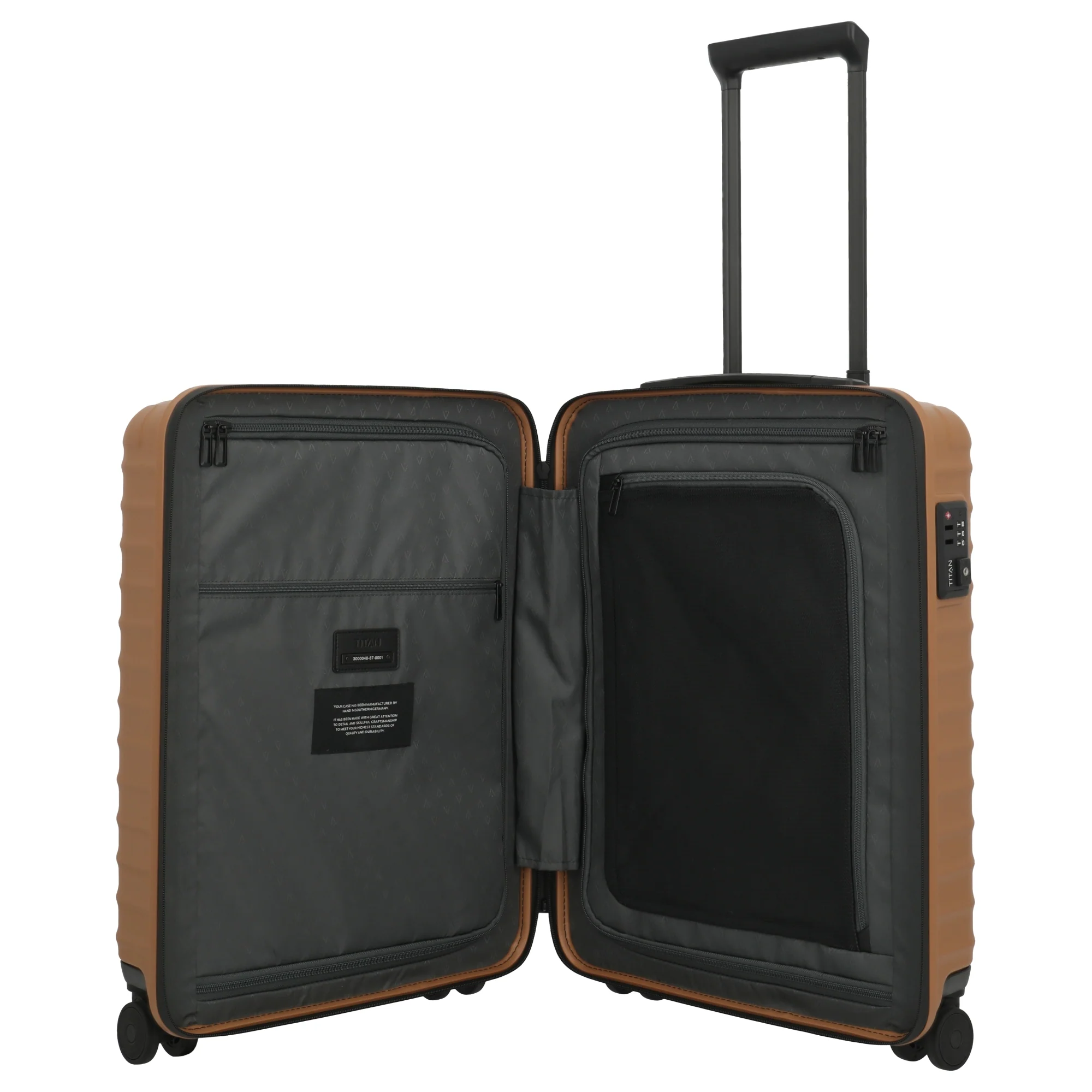 TITAN UPGRADE - 4-Rollen-Kabinentrolley S 55/20 cm (canyon bronze) - Image 7