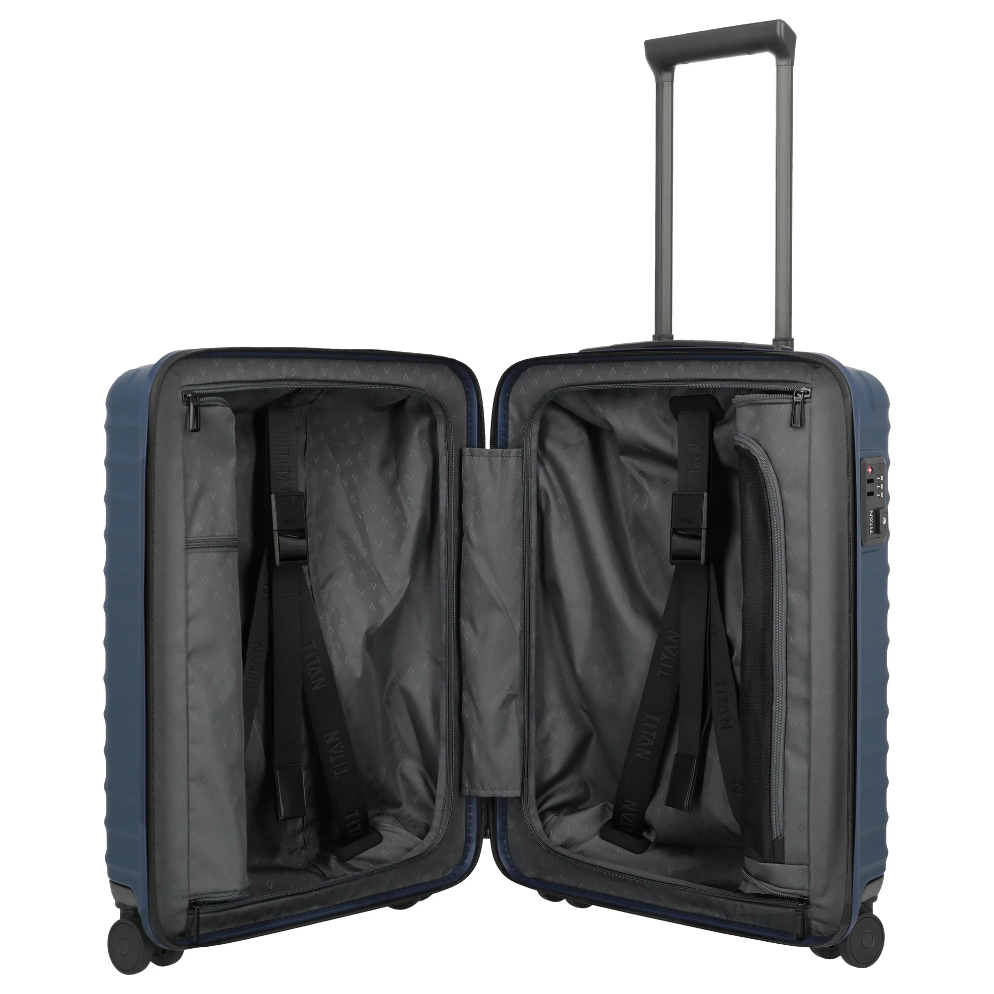 TITAN UPGRADE - 4-Rollen-Kabinentrolley S 55/20 cm (midnight blue) - Image 7