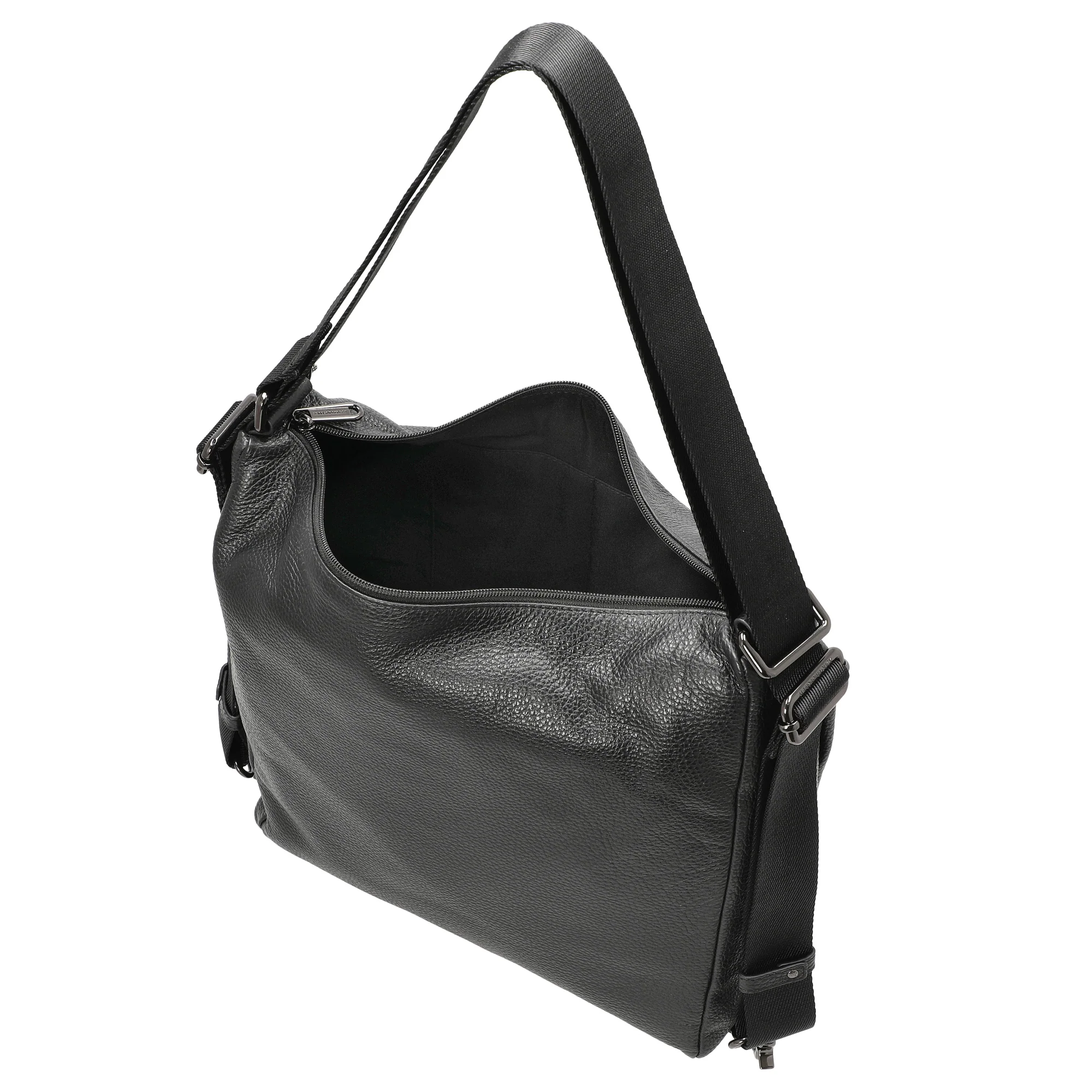 Mandarina Duck Mellow Leather - Schultertasche 36 cm (nero) - Image 6