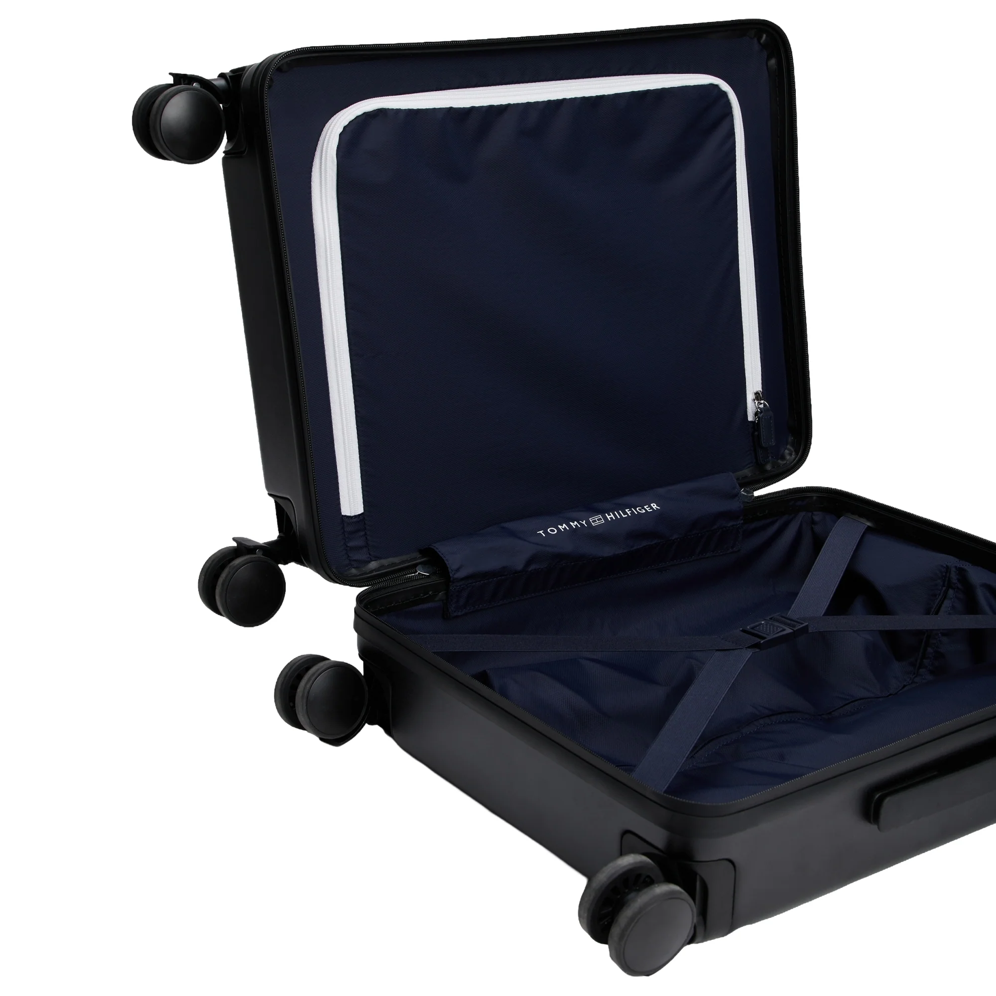 Tommy Hilfiger - 4-Rollen-Kabinentrolley S 54.5 cm (black) - Image 3
