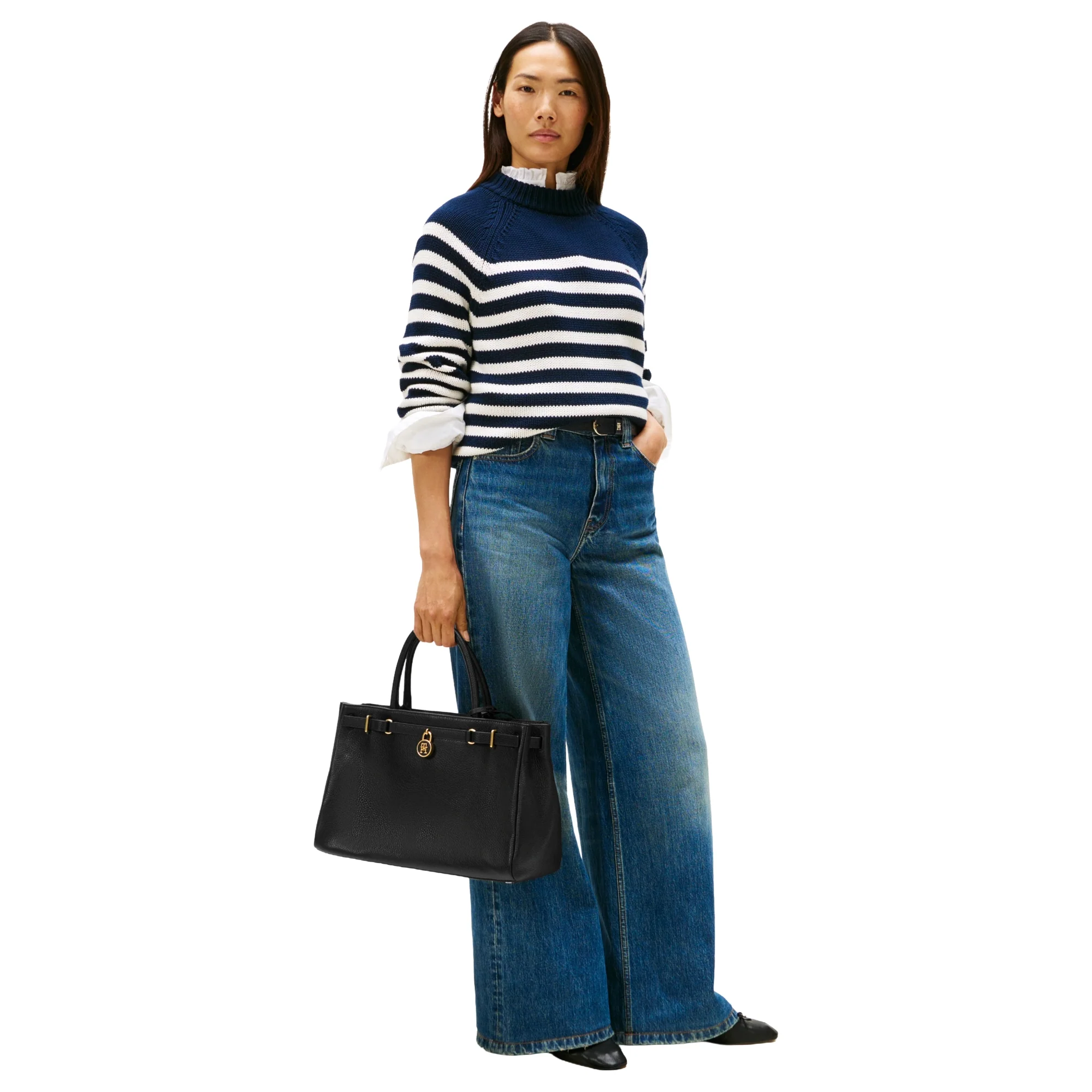 Tommy Hilfiger American Icon - Henkeltasche 39 cm (black) - Image 5
