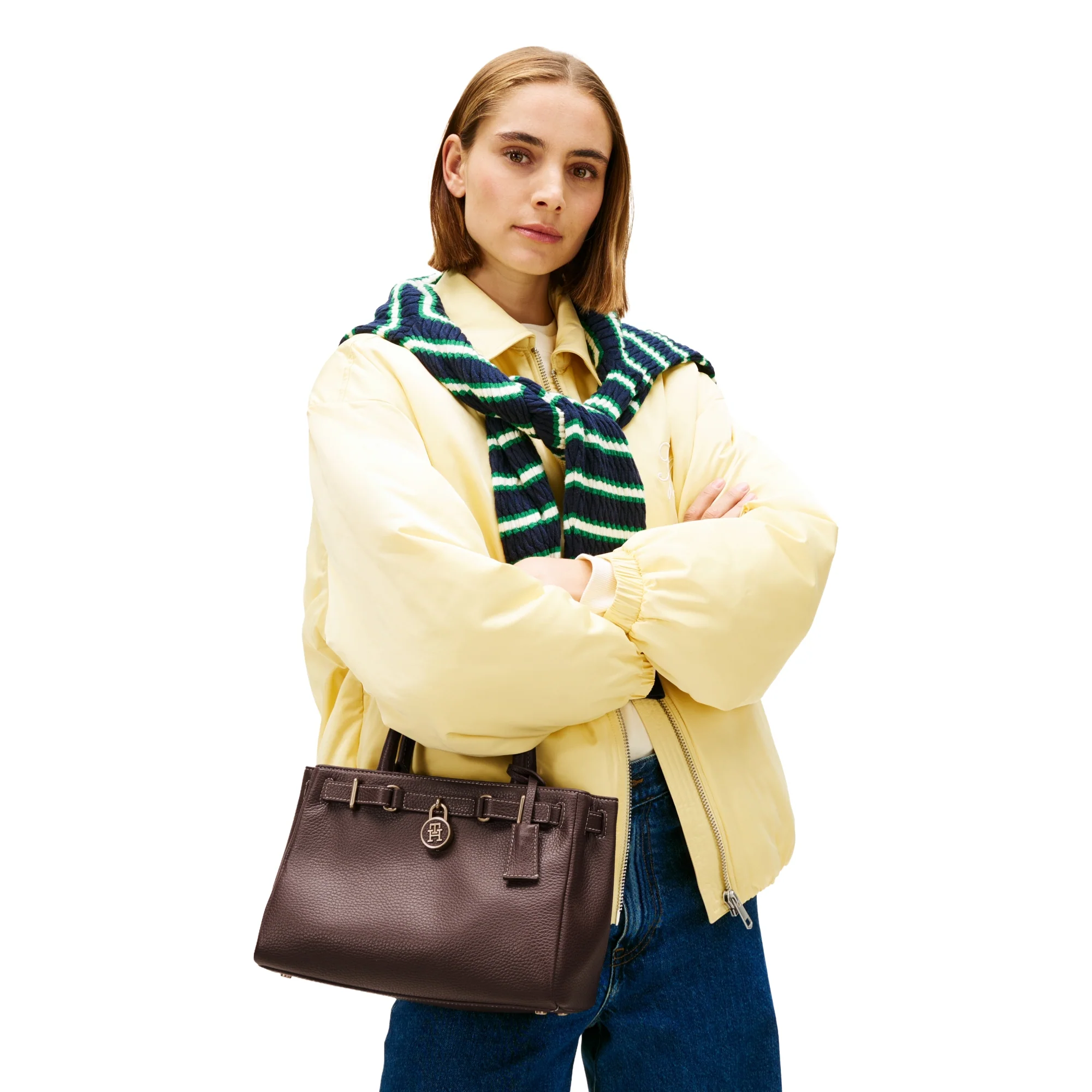 Tommy Hilfiger American Icon Le - Henkeltasche 28 cm (rich walnut) - Image 5