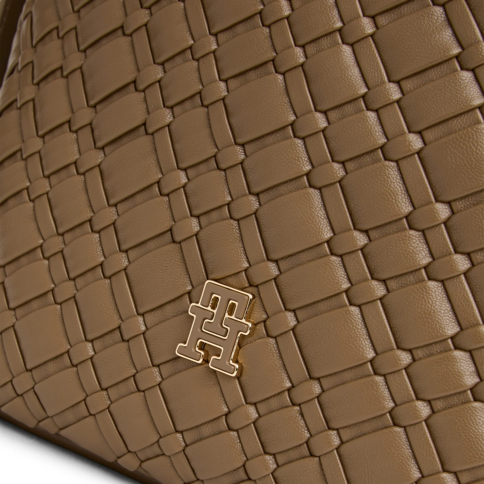 Tommy Hilfiger Braided - Schultertasche 29 cm (nordic taupe) - Image 4