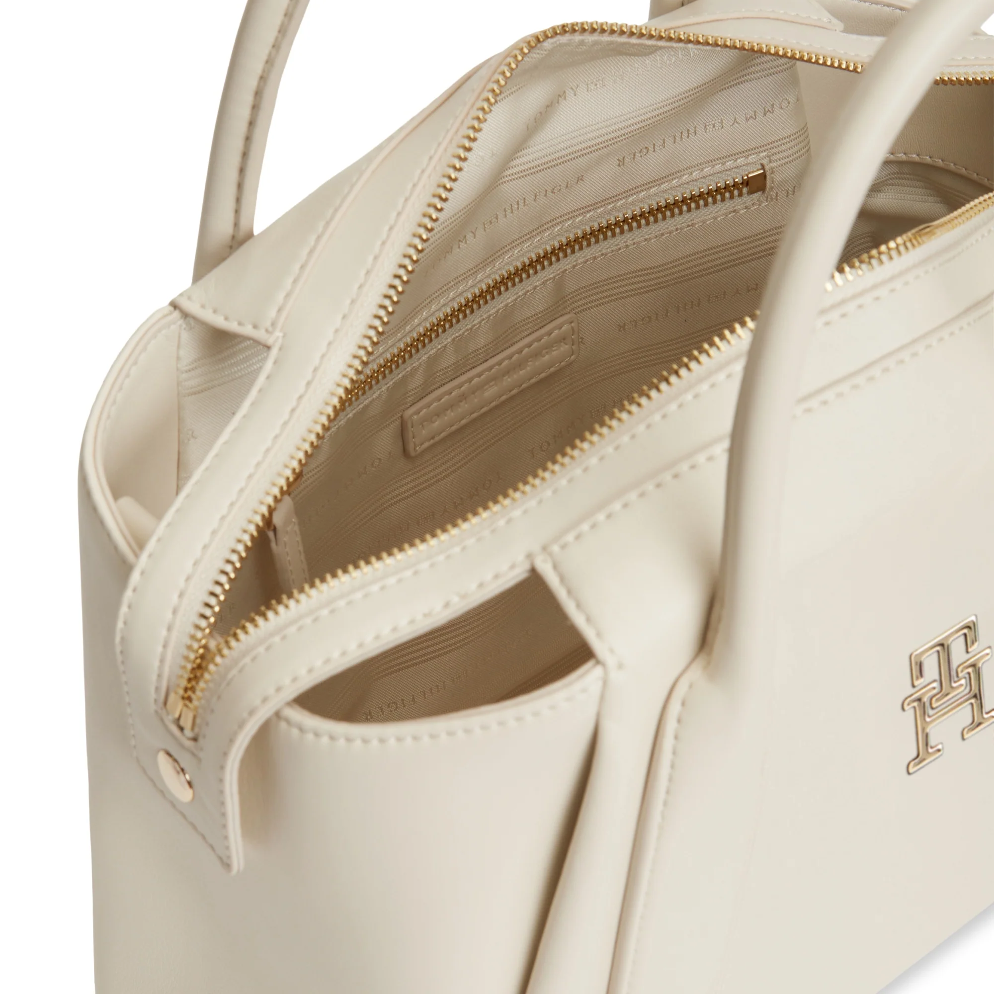 Tommy Hilfiger Essential - Henkeltasche 32 cm (soft cream) - Image 3