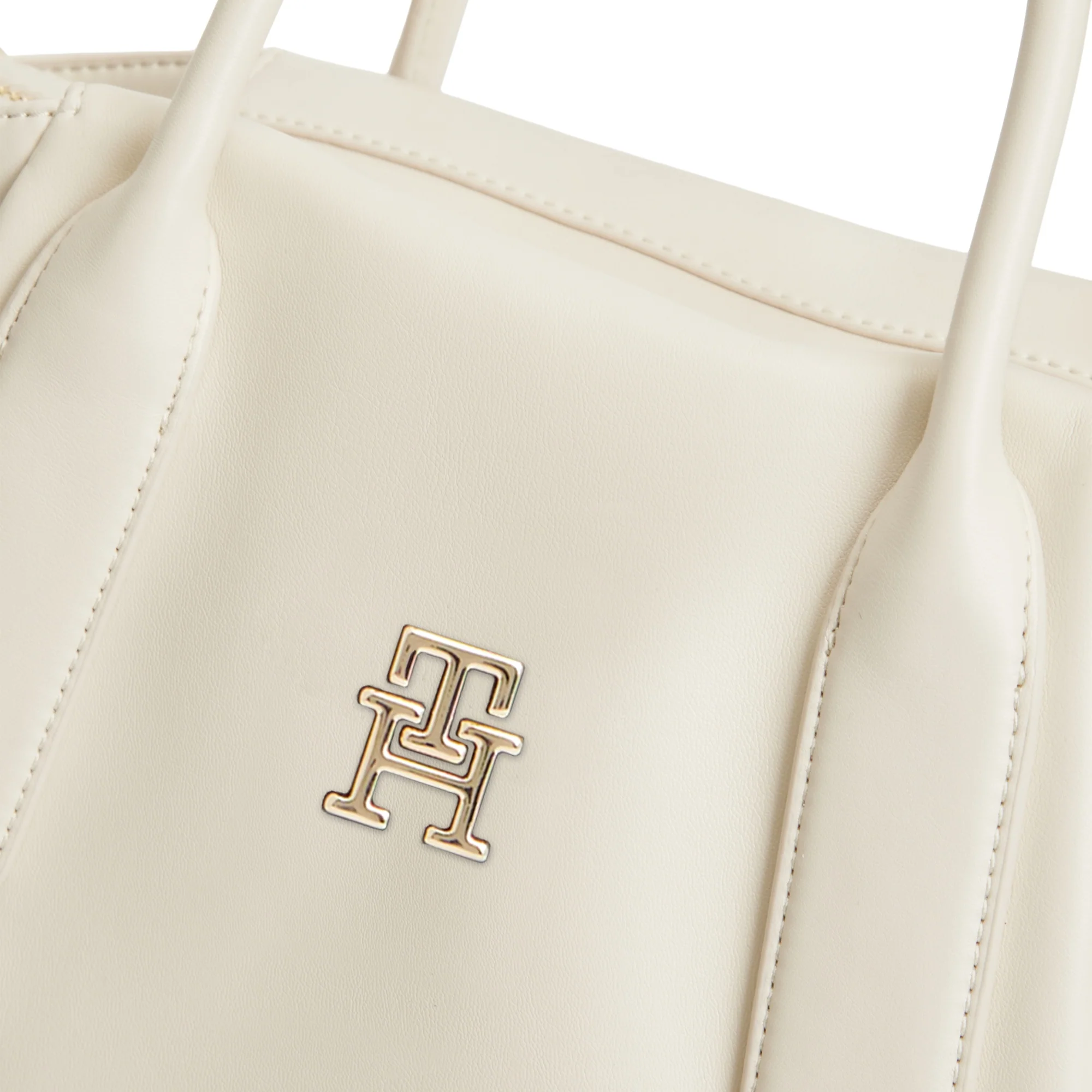 Tommy Hilfiger Essential - Henkeltasche 32 cm (soft cream) - Image 4