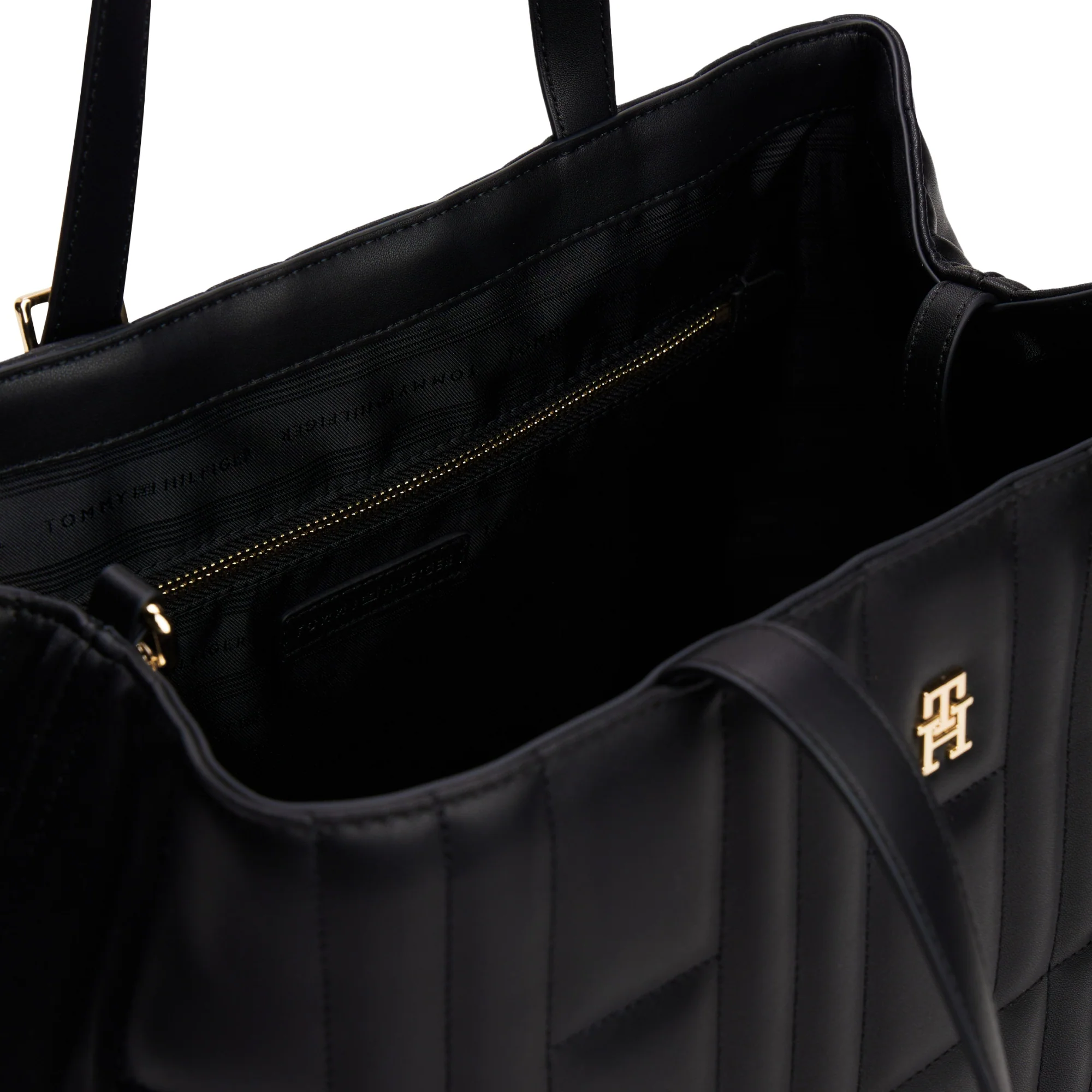 Tommy Hilfiger Feminine - Shopper 38 cm (black) - Image 3