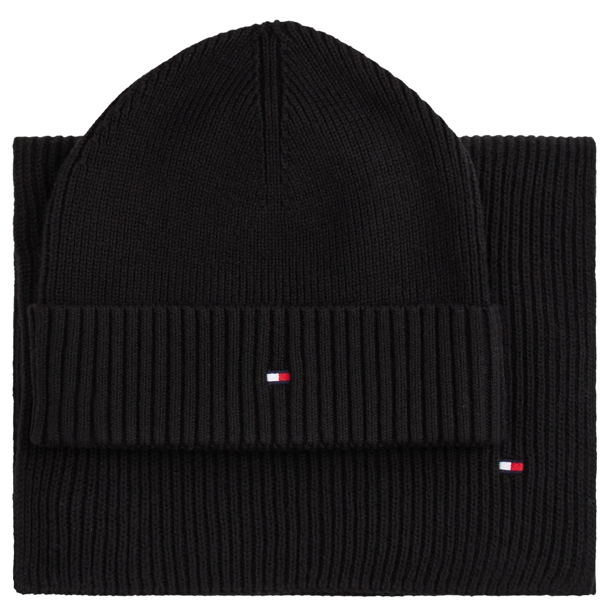 Tommy Hilfiger Flag - Mütze und Schal 2tlg. (black) - Image 2