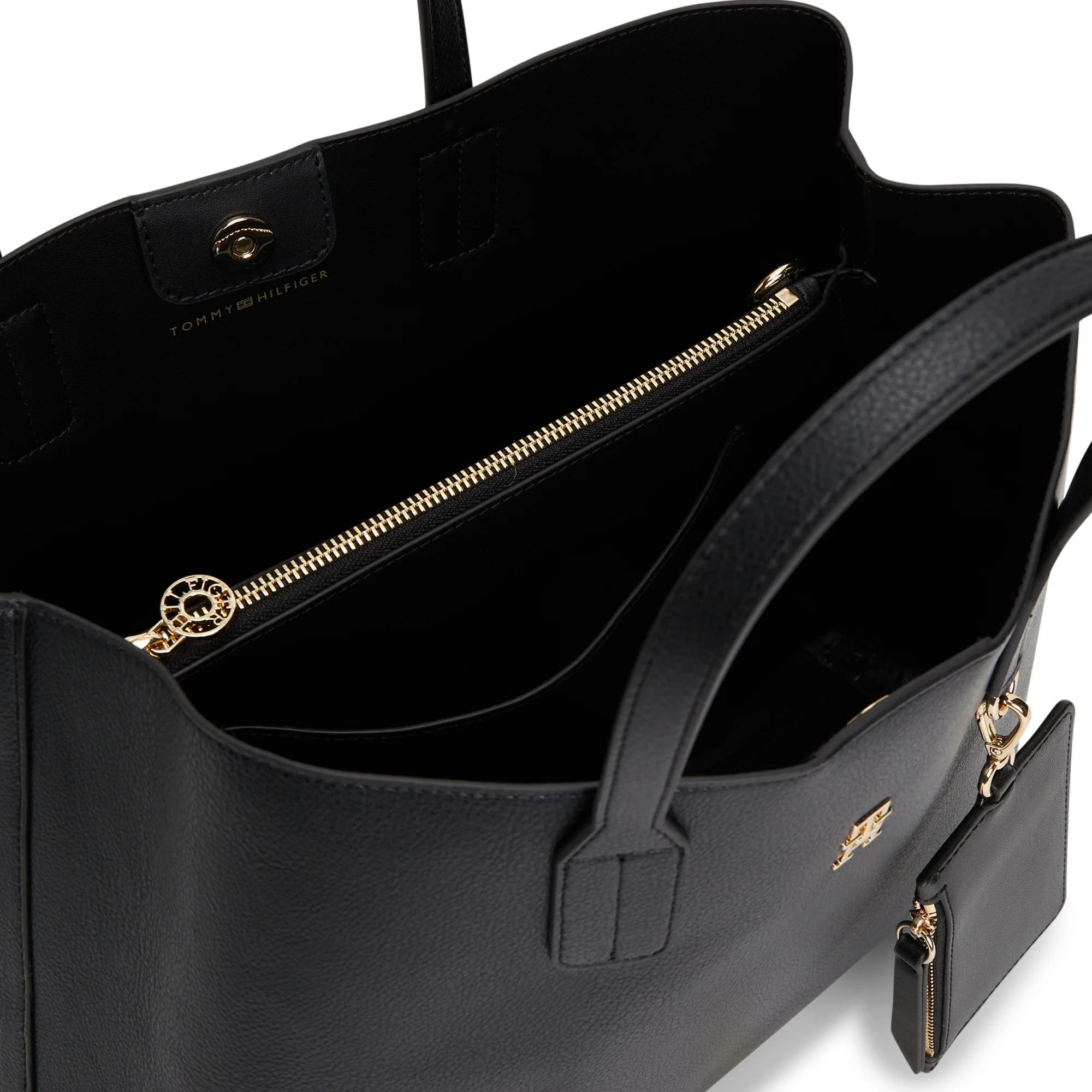 Tommy Hilfiger Icon Satchel - Henkeltasche 38 cm (black) - Image 3
