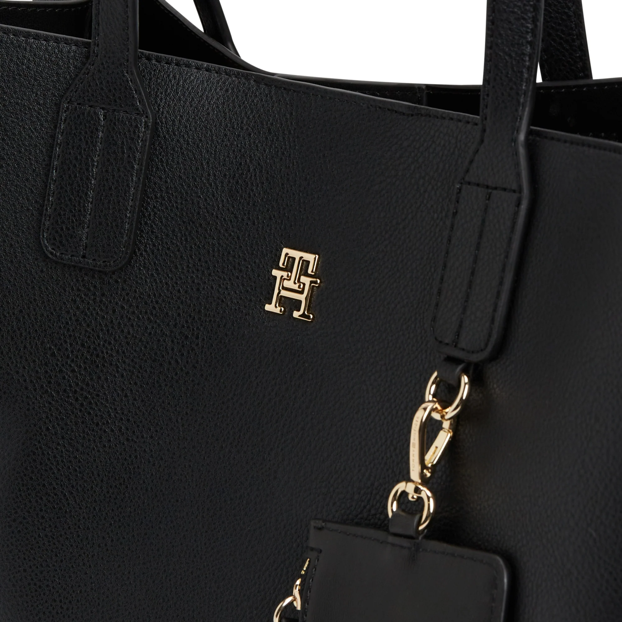Tommy Hilfiger Icon Satchel - Henkeltasche 38 cm (black) - Image 4
