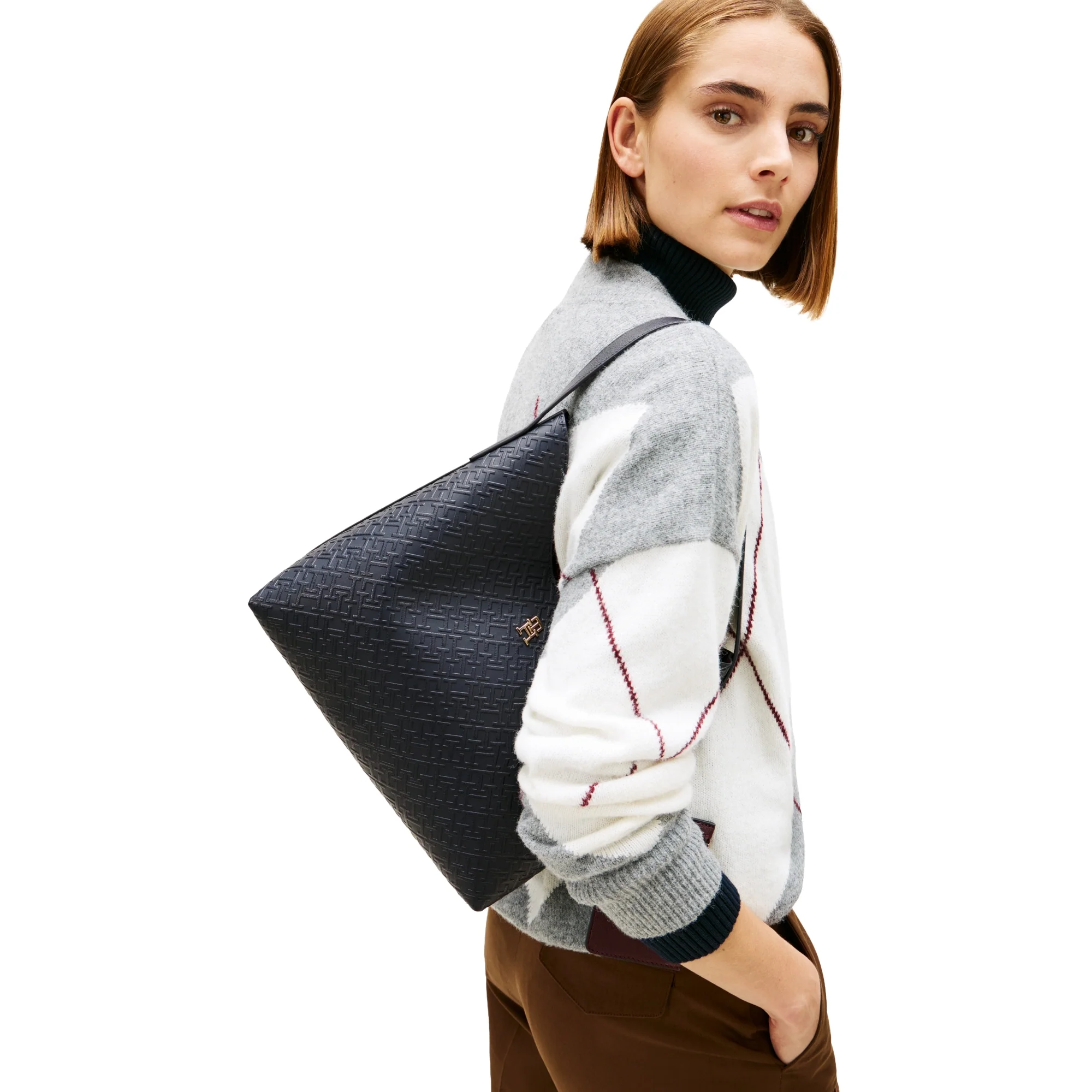 Tommy Hilfiger Icon - Schultertasche 27.5 cm (space blue) - Image 5