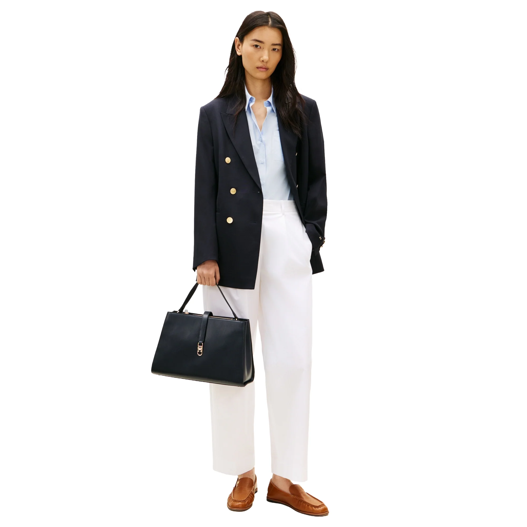 Tommy Hilfiger Libre - Henkeltasche M 34.5 cm (space blue) - Image 5