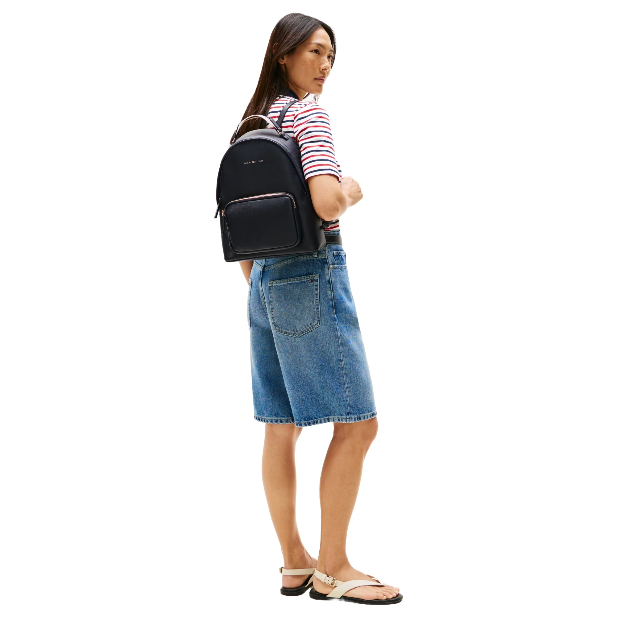 Tommy Hilfiger Logo Tape - Rucksack 35 cm (space blue corp) - Image 5
