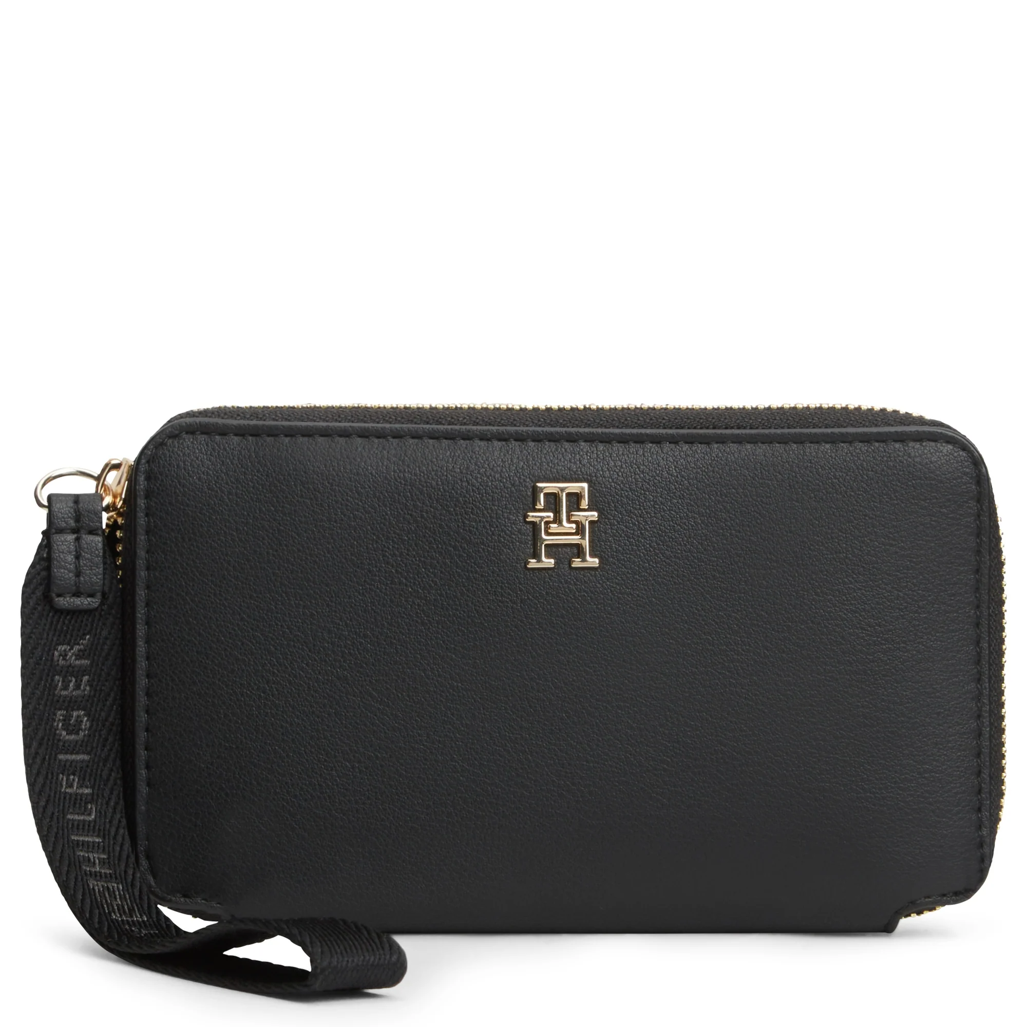 Tommy Hilfiger Logotape Compact Zip - Geldbörse 4cc 15 cm (black)