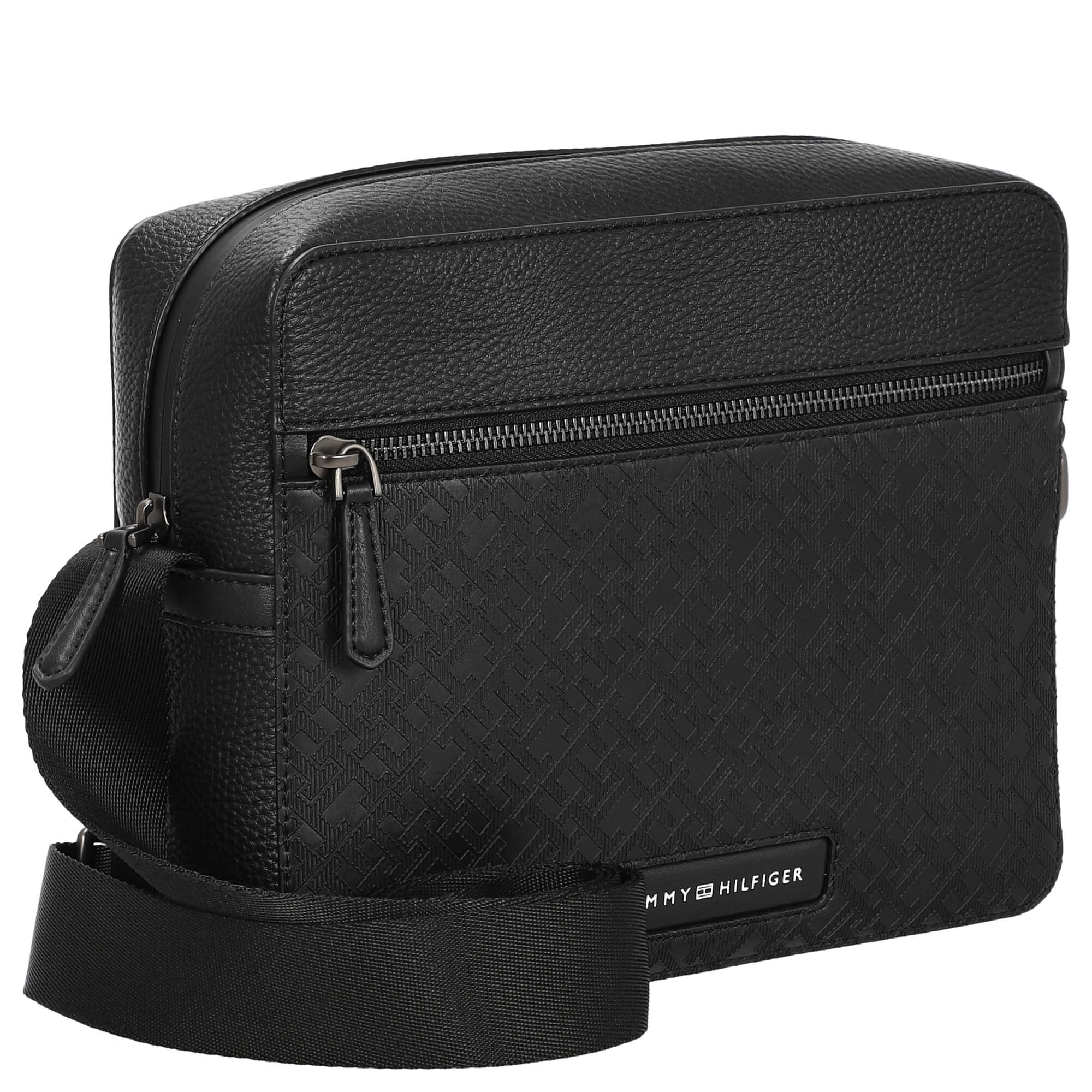 Tommy Hilfiger Monogram Messenger - Umhängetasche Mini (black) - Image 5