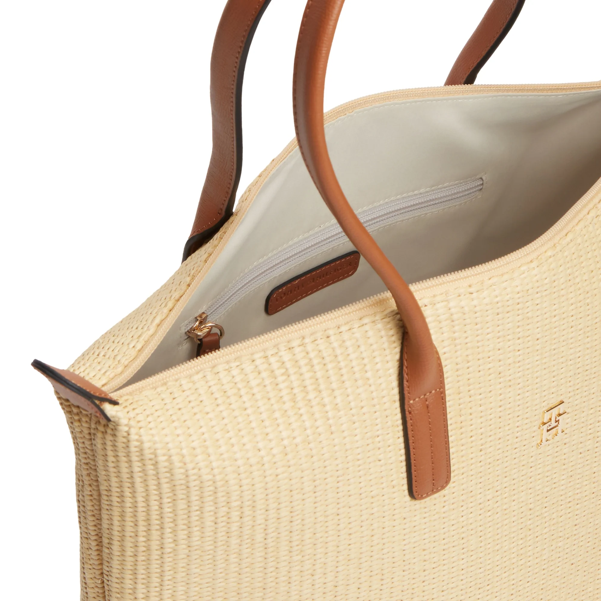 Tommy Hilfiger Popette - Shopper 51 cm (natural raffia) - Image 3