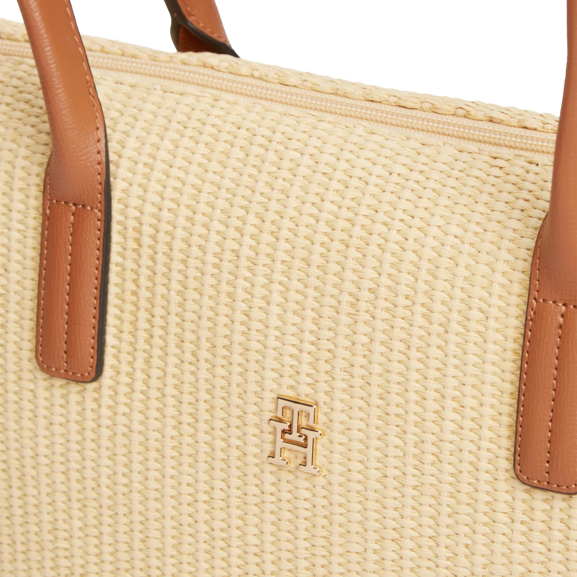 Tommy Hilfiger Popette - Shopper 51 cm (natural raffia) - Image 4