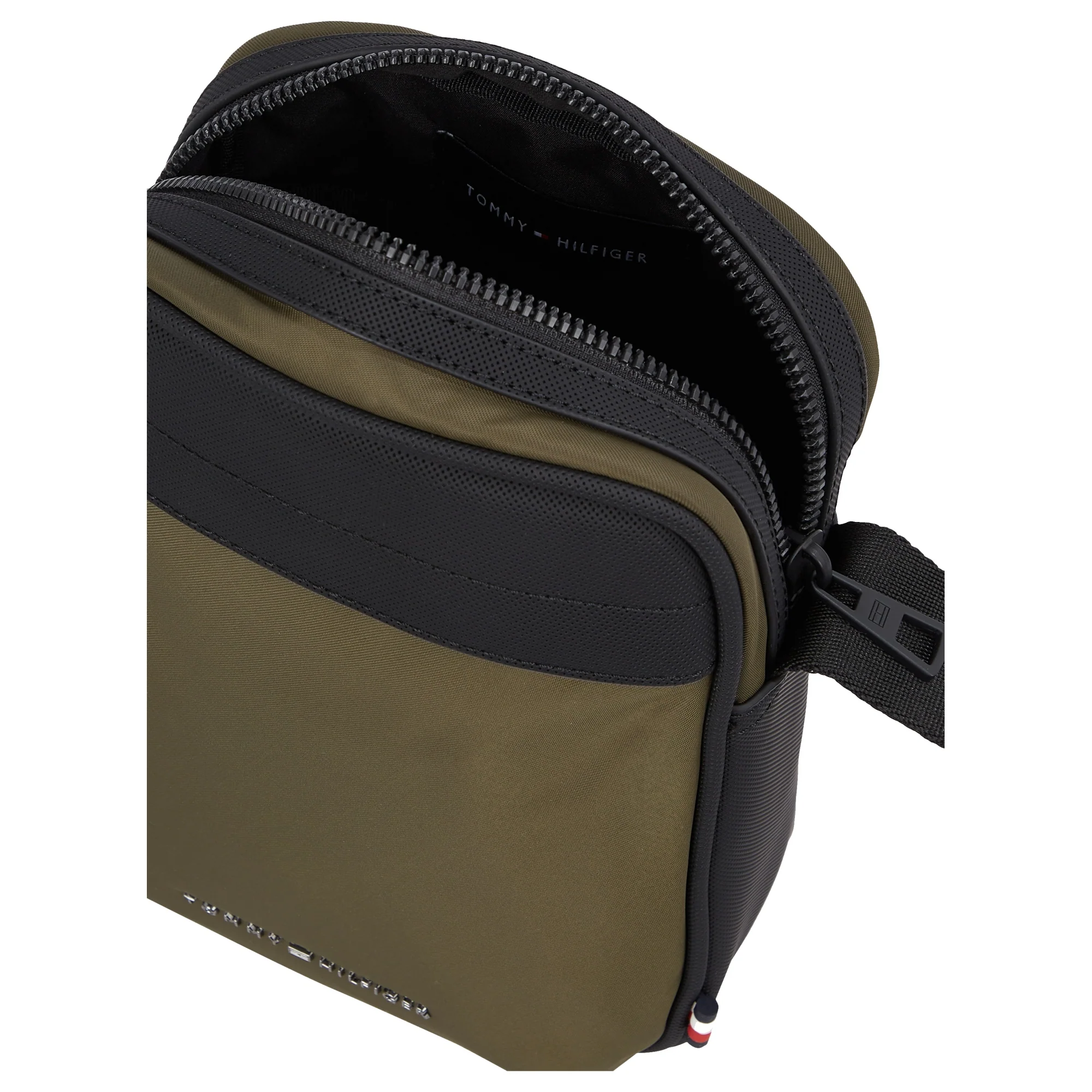 Tommy Hilfiger Repreve - Umhängetasche Mini (army green) - Image 3