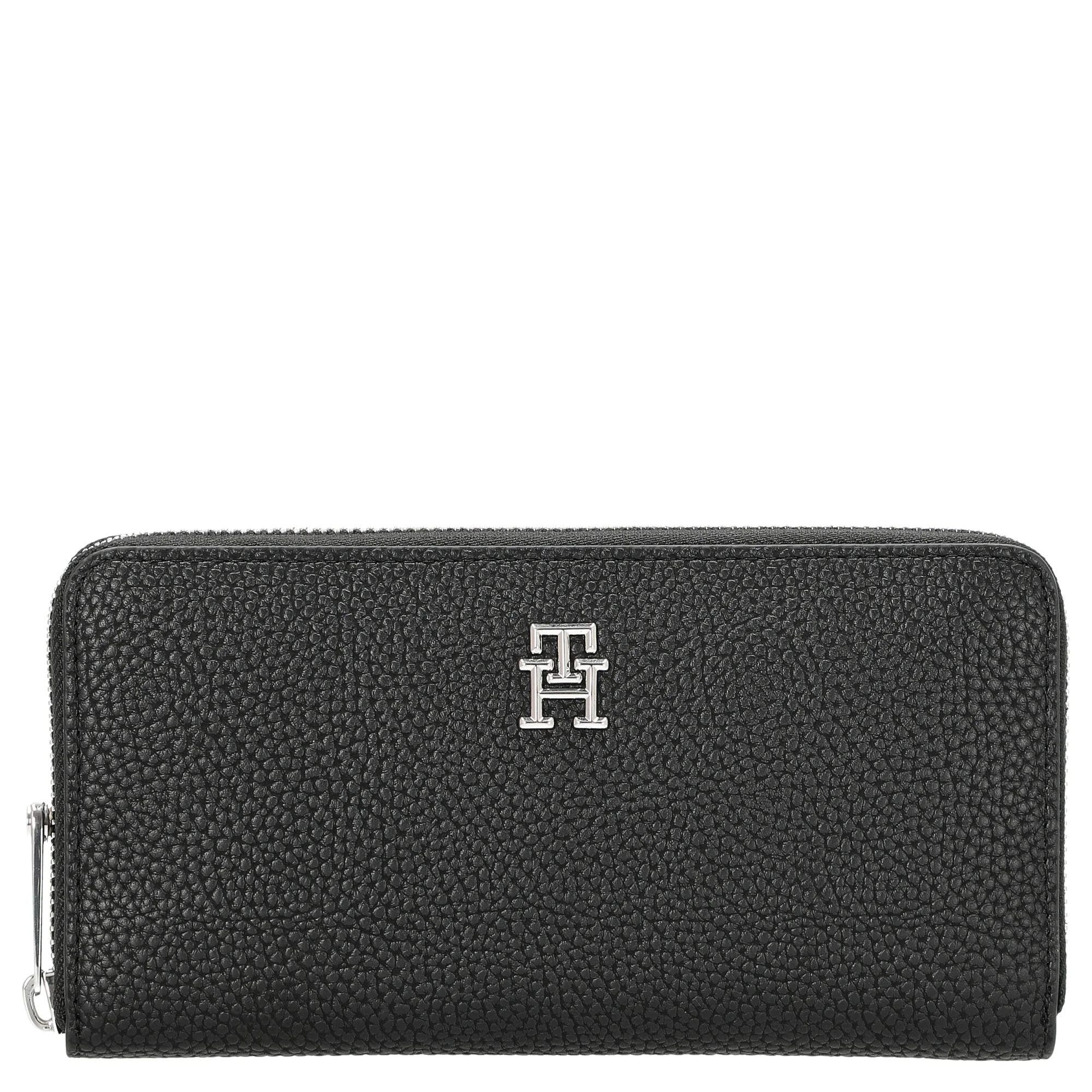 Tommy Hilfiger TH Emblem - Geldbörse L 12 cc 19 cm (schwarz)