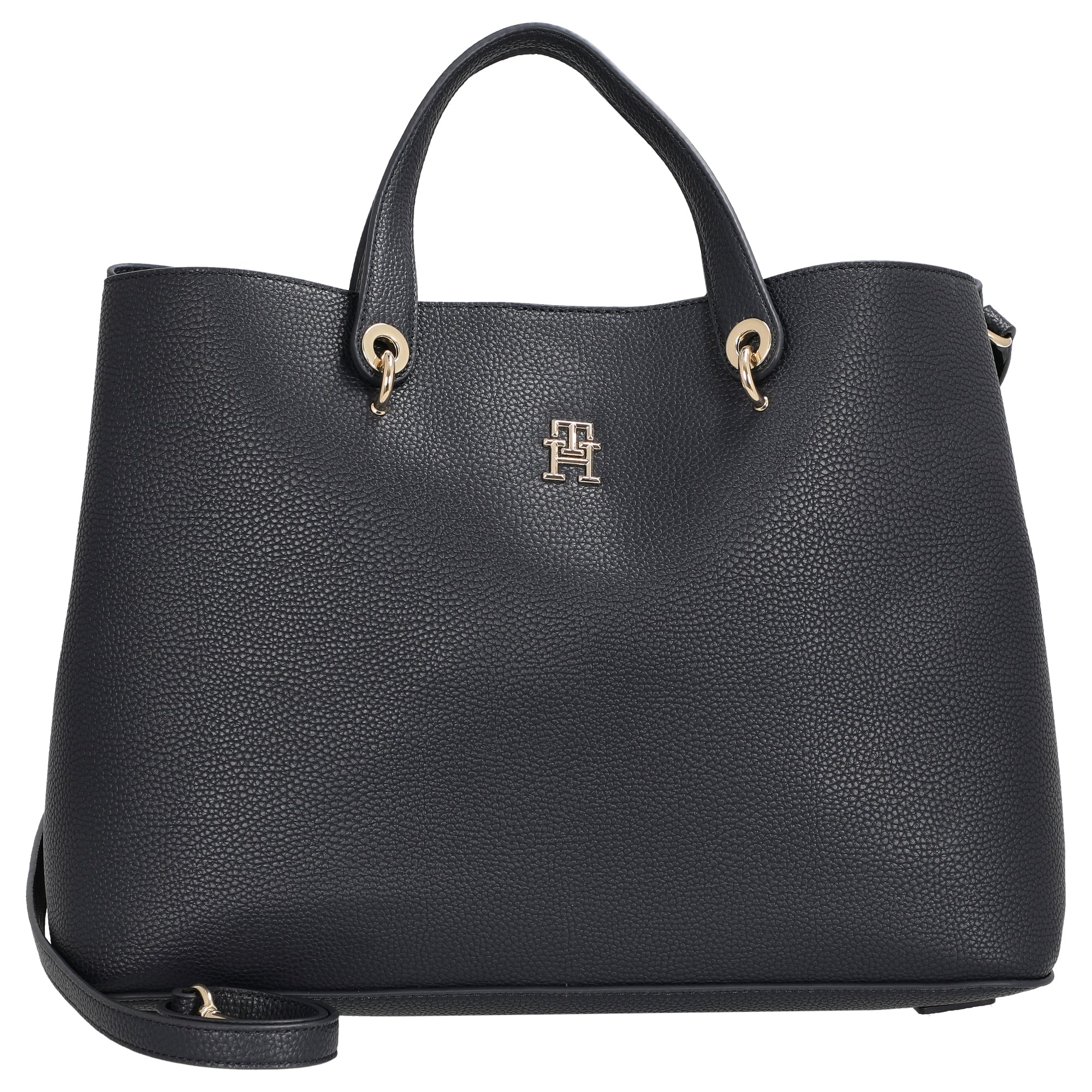 Tommy Hilfiger TH Emblem - Henkeltasche 37.5 cm (space blue)