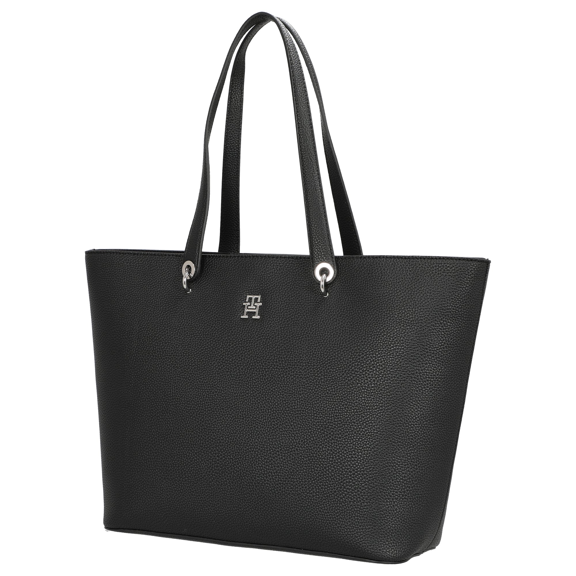 Tommy Hilfiger TH Emblem - Shopper 48 cm (schwarz) - Image 2