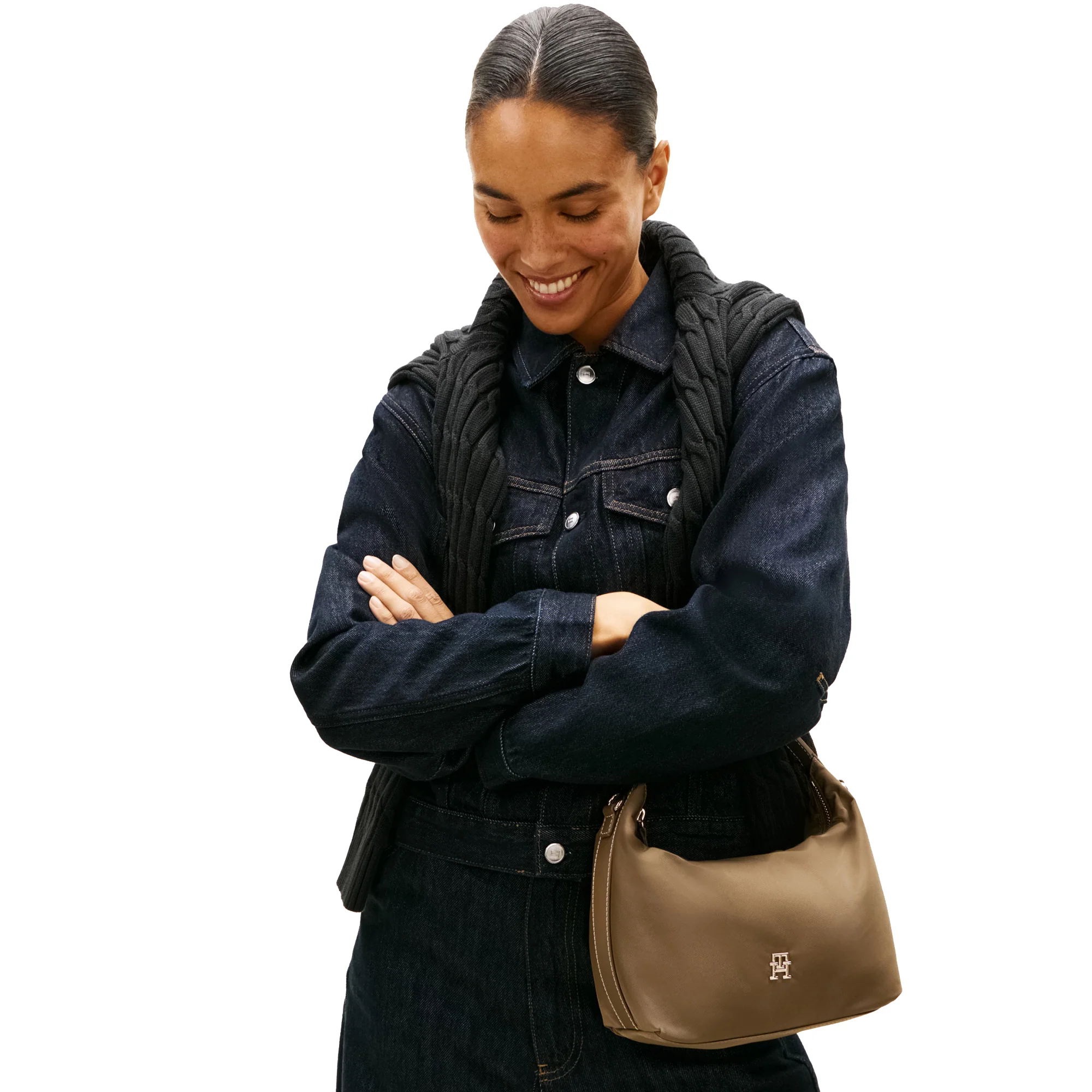 Tommy Hilfiger TH GO - Umhängetasche 21 cm (nordic taupe) - Image 5
