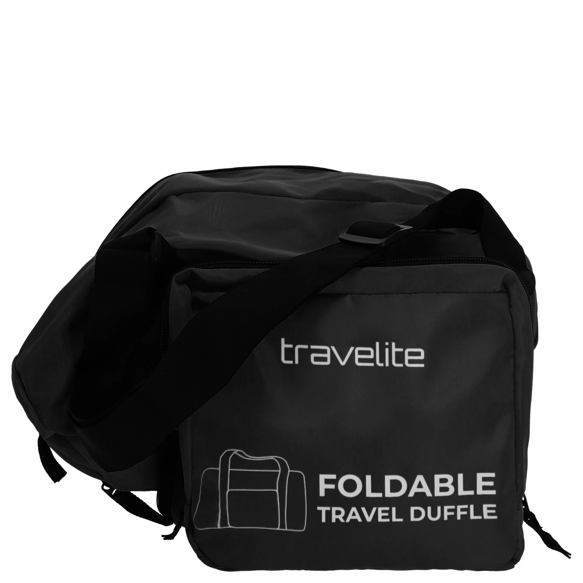 Travelite Accessoires - Faltreisetasche 44 cm (black) - Image 4