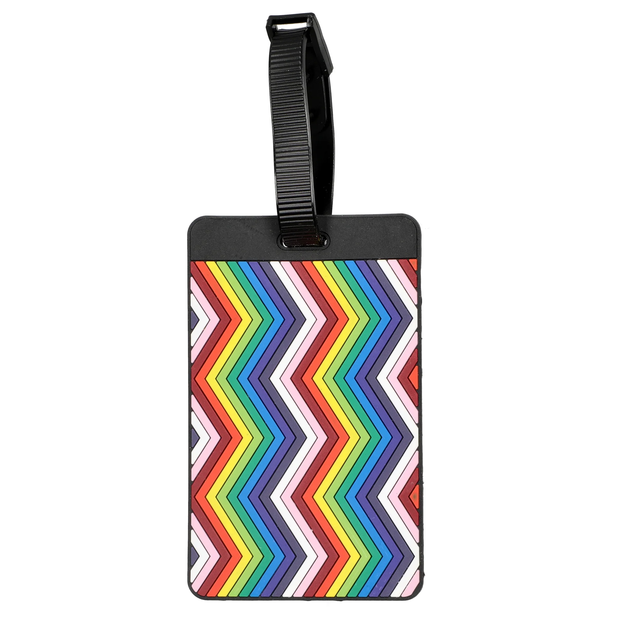 Travelite Accessories - Kofferanhänger (bunt zickzack)