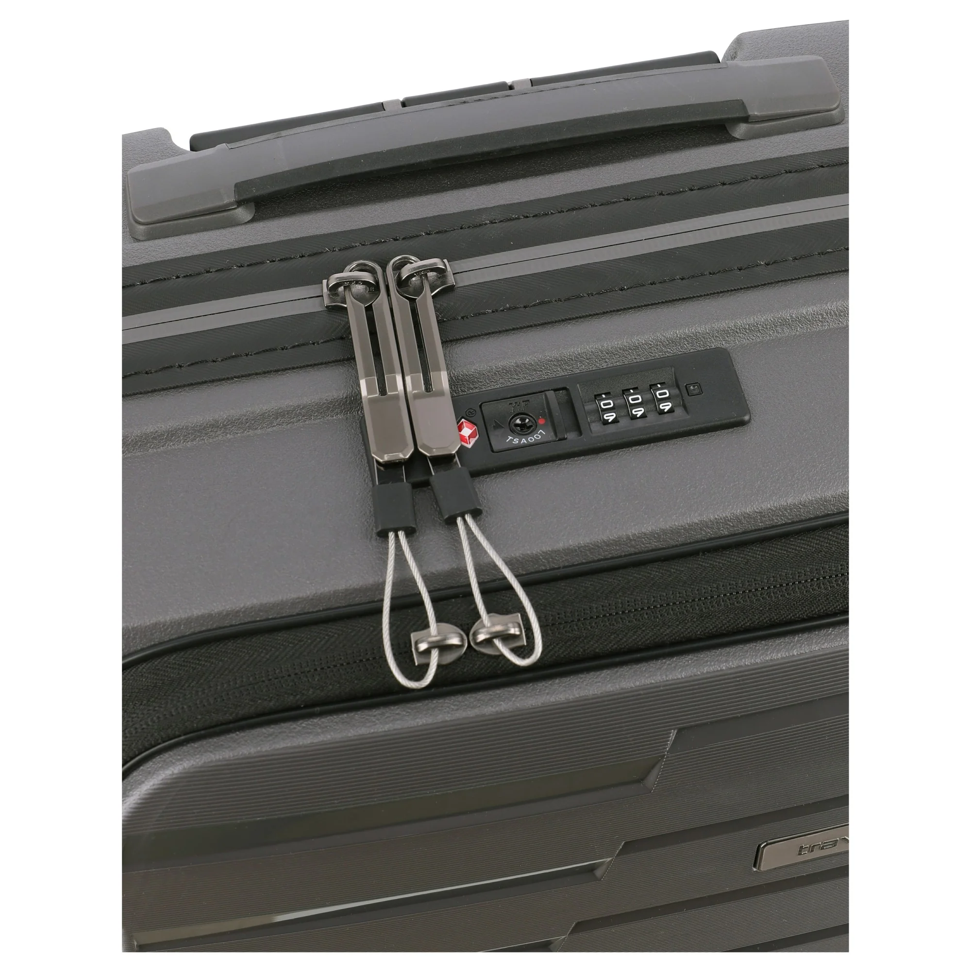 Travelite Air Base - 4-Rollen-Kabinentrolley mit Vortasche S 55 cm (anthracite) - Image 9