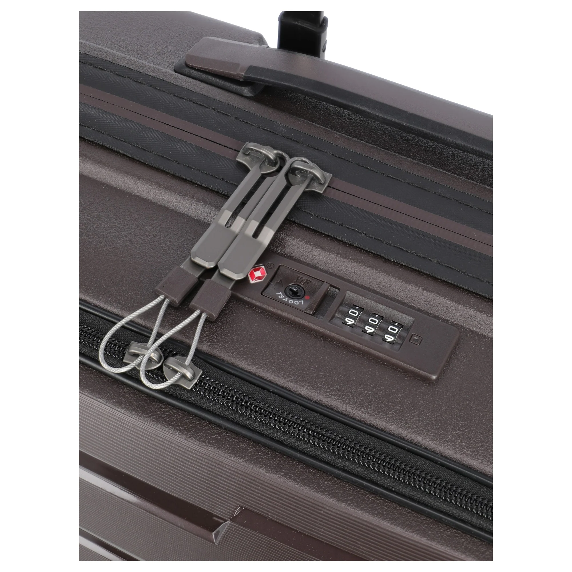 Travelite Air Base - 4-Rollen-Kabinentrolley mit Vortasche S 55 cm (coffee) - Image 7
