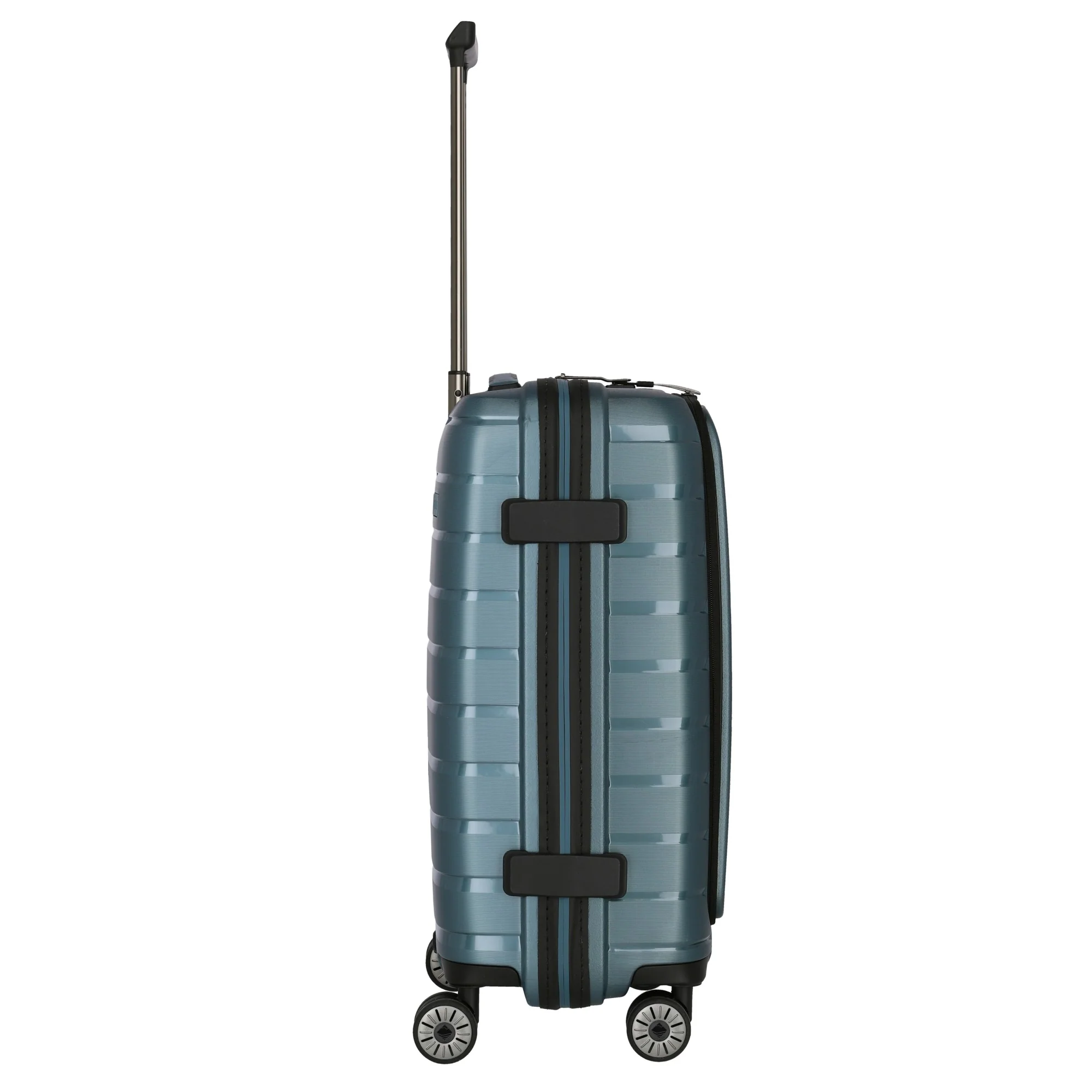 Travelite Air Base - 4-Rollen-Kabinentrolley mit Vortasche S 55 cm (iceblue) - Image 5