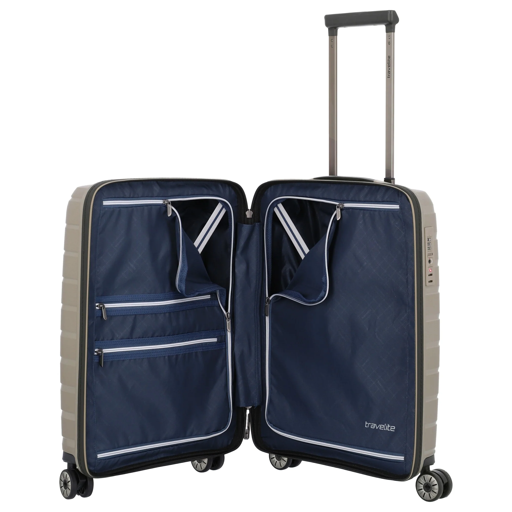 Travelite Air Base - 4-Rollen-Kabinentrolley S 55 cm (champagner) - Image 6