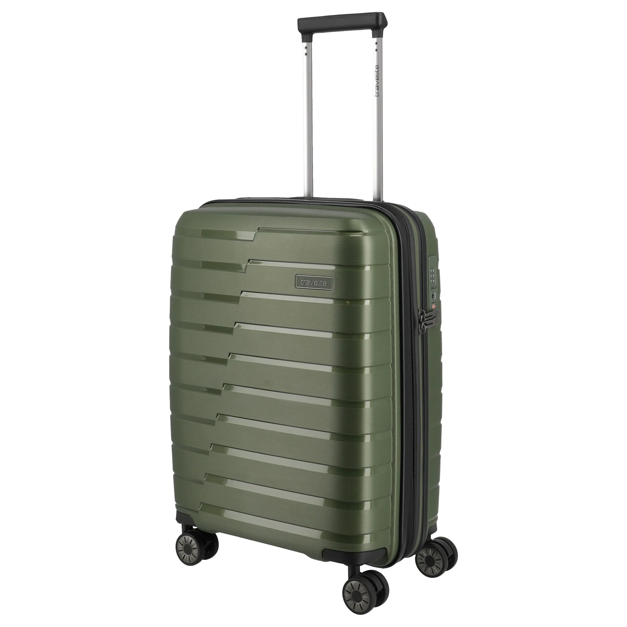 Travelite Air Base - 4-Rollen-Kabinentrolley S 55 cm erw. (olive) - Image 2