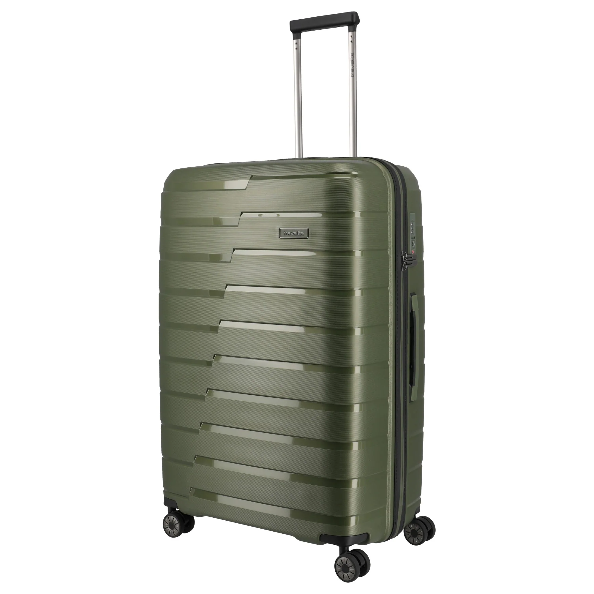 Travelite Air Base - 4-Rollen-Trolley 77 cm L (olive) - Image 2