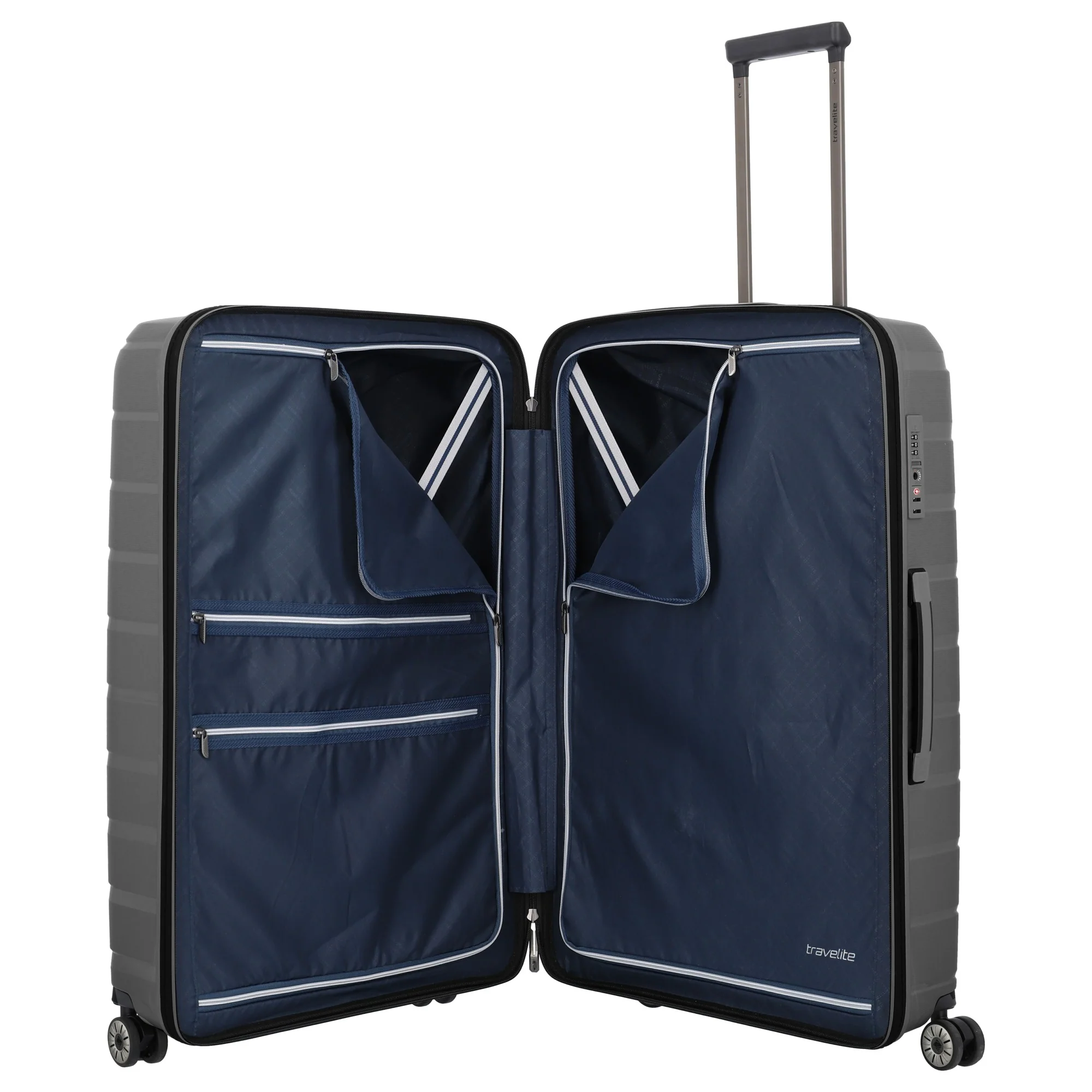 Travelite Air Base - 4-Rollen-Trolley Set 3tlg. erw. (anthracite) - Image 7