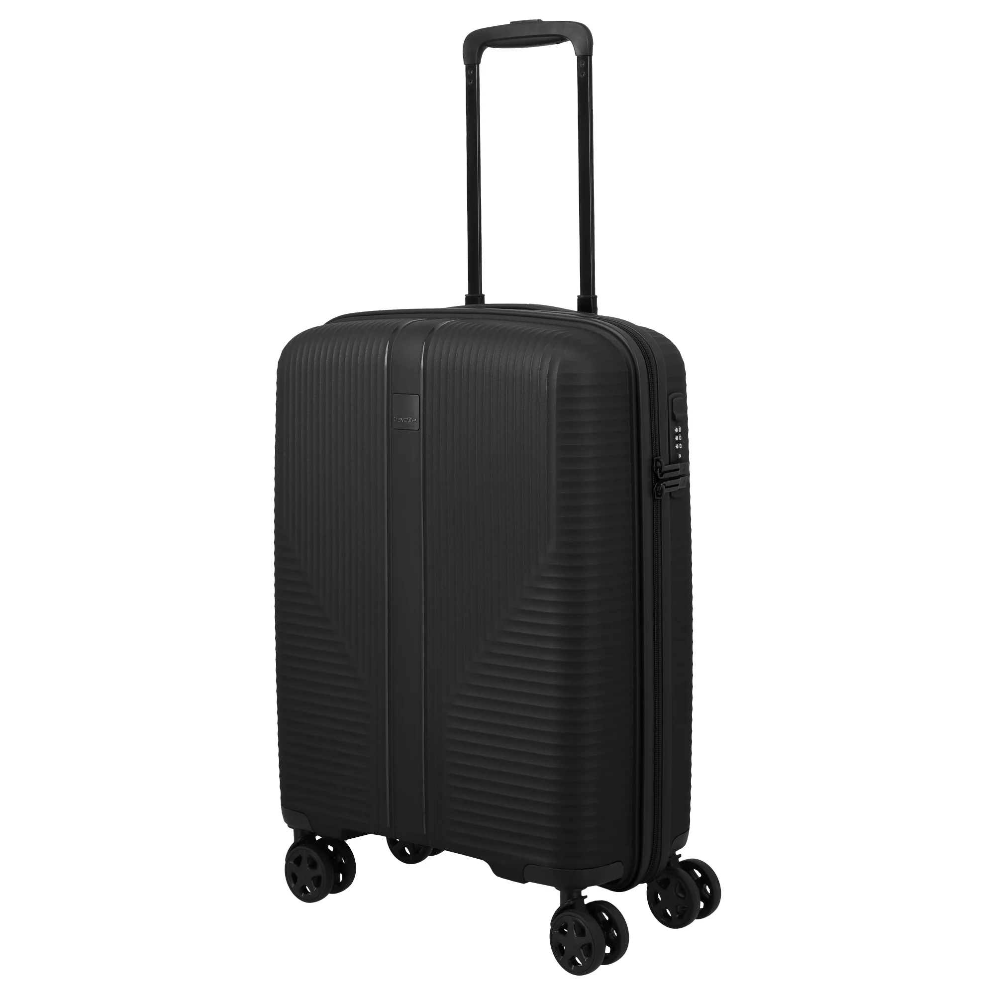 Travelite Air Stripe - 4-Rollen-Kabinentrolley 55 cm (black) - Image 2