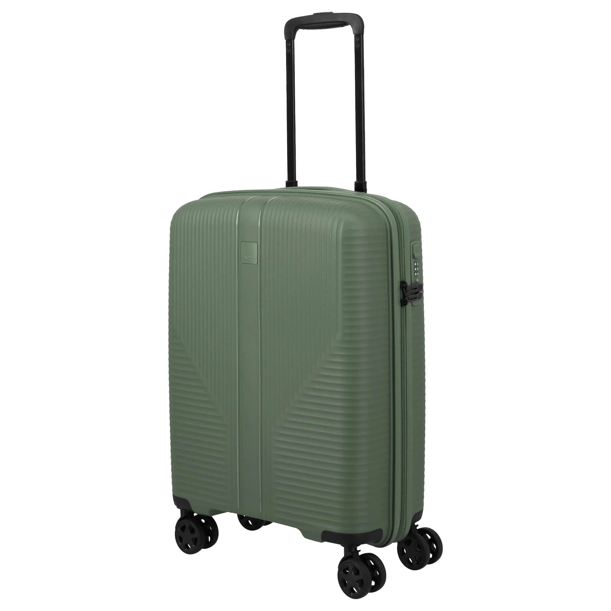 Travelite Air Stripe - 4-Rollen-Kabinentrolley 55 cm (green) - Image 2