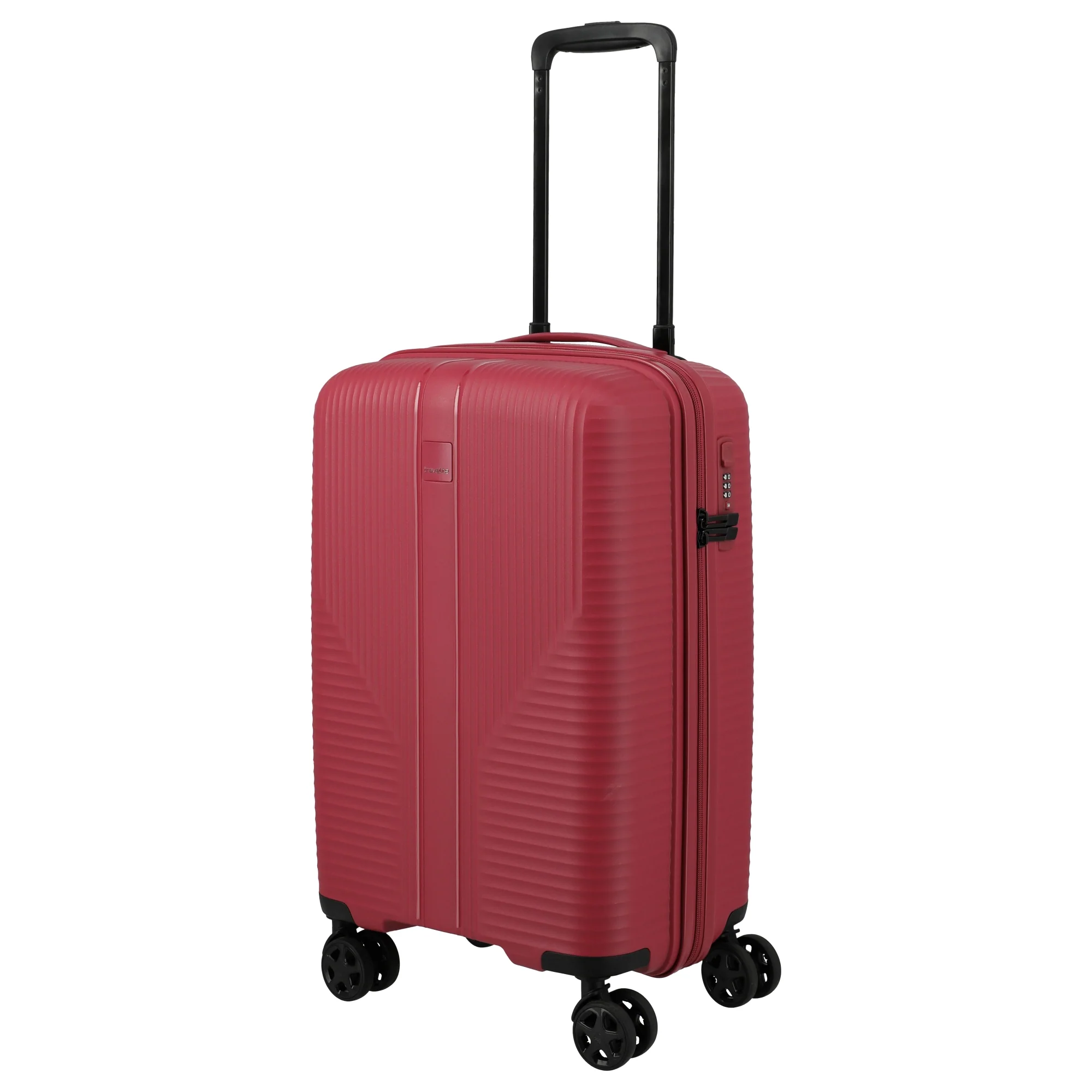 Travelite Air Stripe - 4-Rollen-Kabinentrolley Slim 55 cm (red) - Image 2