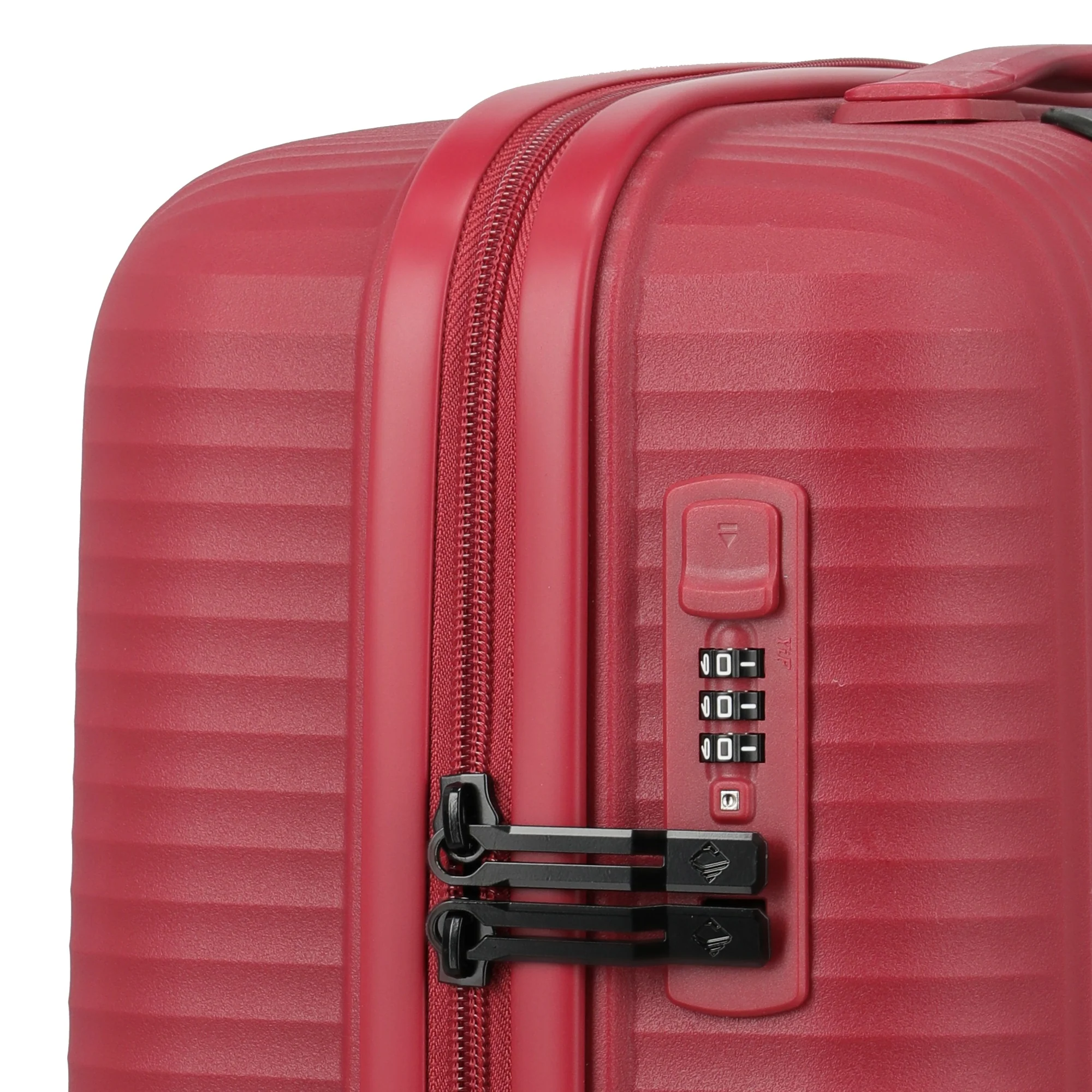Travelite Air Stripe - 4-Rollen-Kabinentrolley Slim 55 cm (red) - Image 8