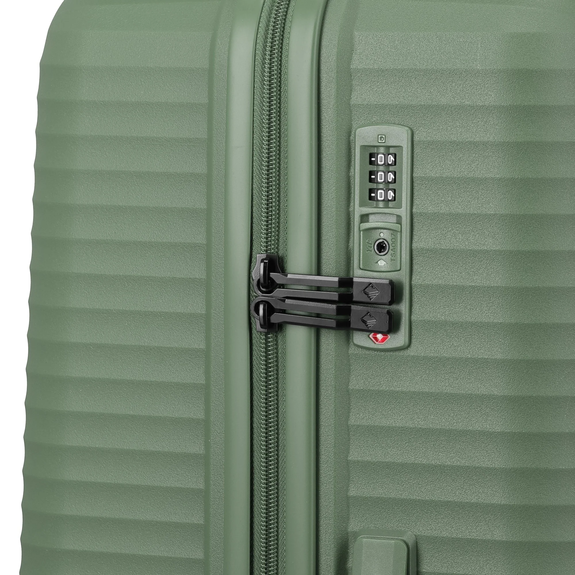 Travelite Air Stripe - 4-Rollen-Trolley 66 cm erw. (green) - Image 9